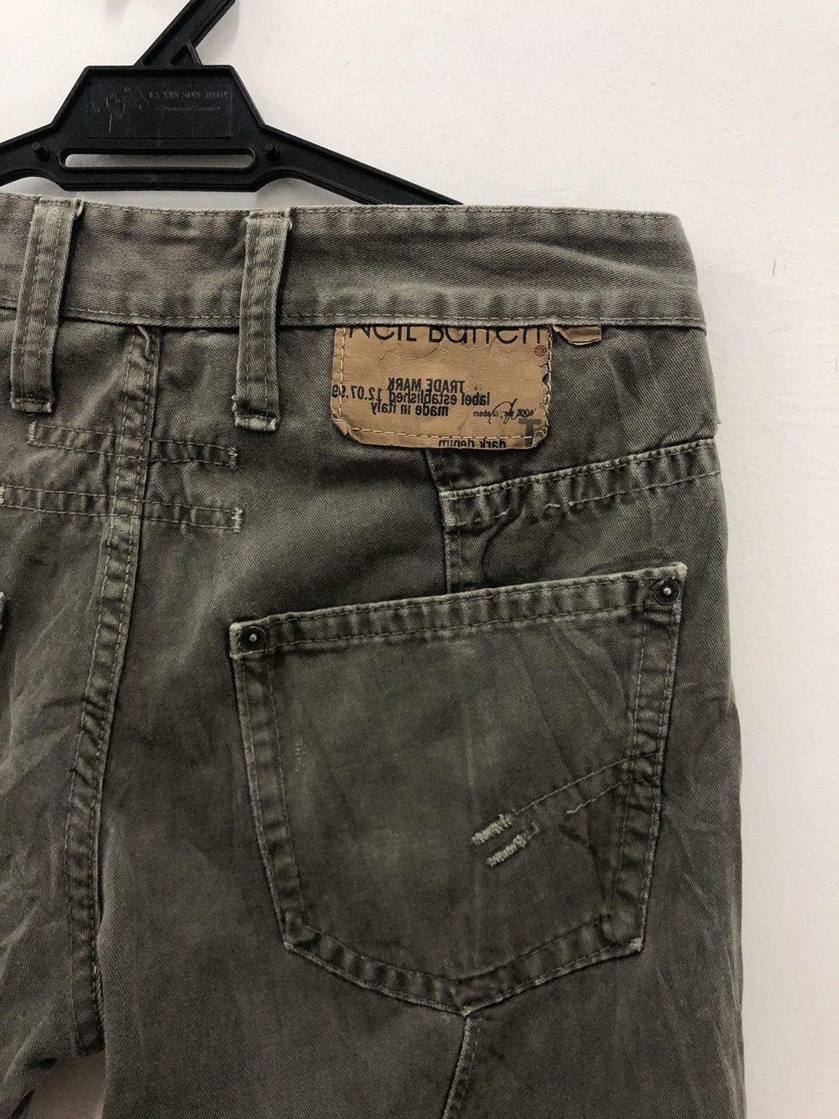 Neil Barrett Rare NEIL BARRETT Tactical Military Cargo Pocket Pant Size US 30 / EU 46 - 14 Thumbnail