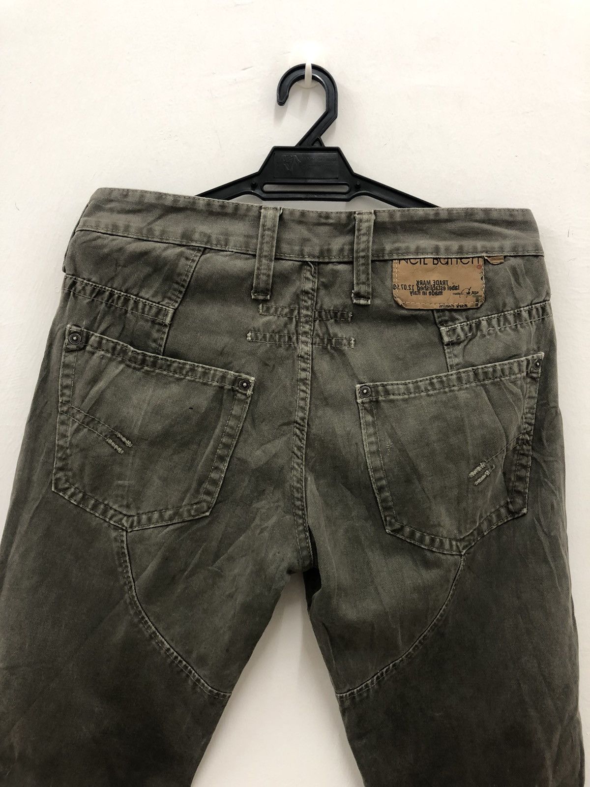 Neil Barrett Rare NEIL BARRETT Tactical Military Cargo Pocket Pant Size US 30 / EU 46 - 10 Thumbnail
