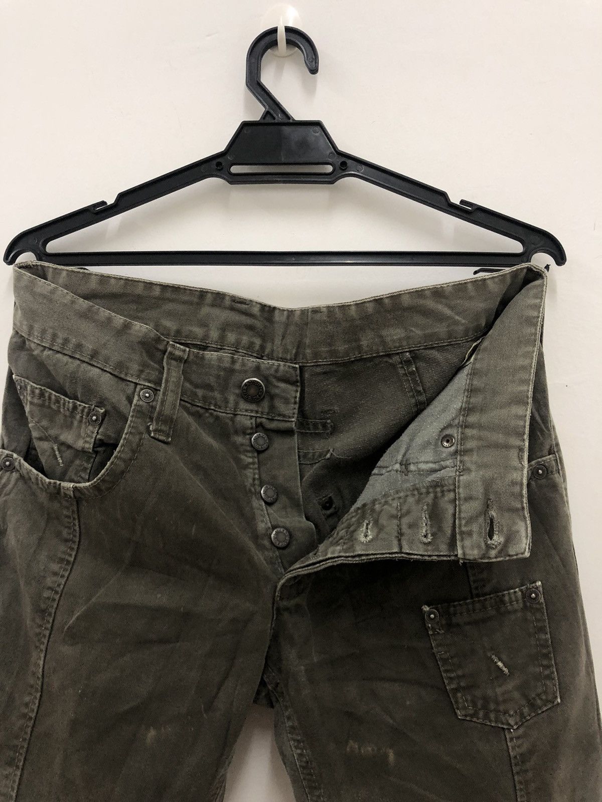 Neil Barrett Rare NEIL BARRETT Tactical Military Cargo Pocket Pant Size US 30 / EU 46 - 7 Thumbnail