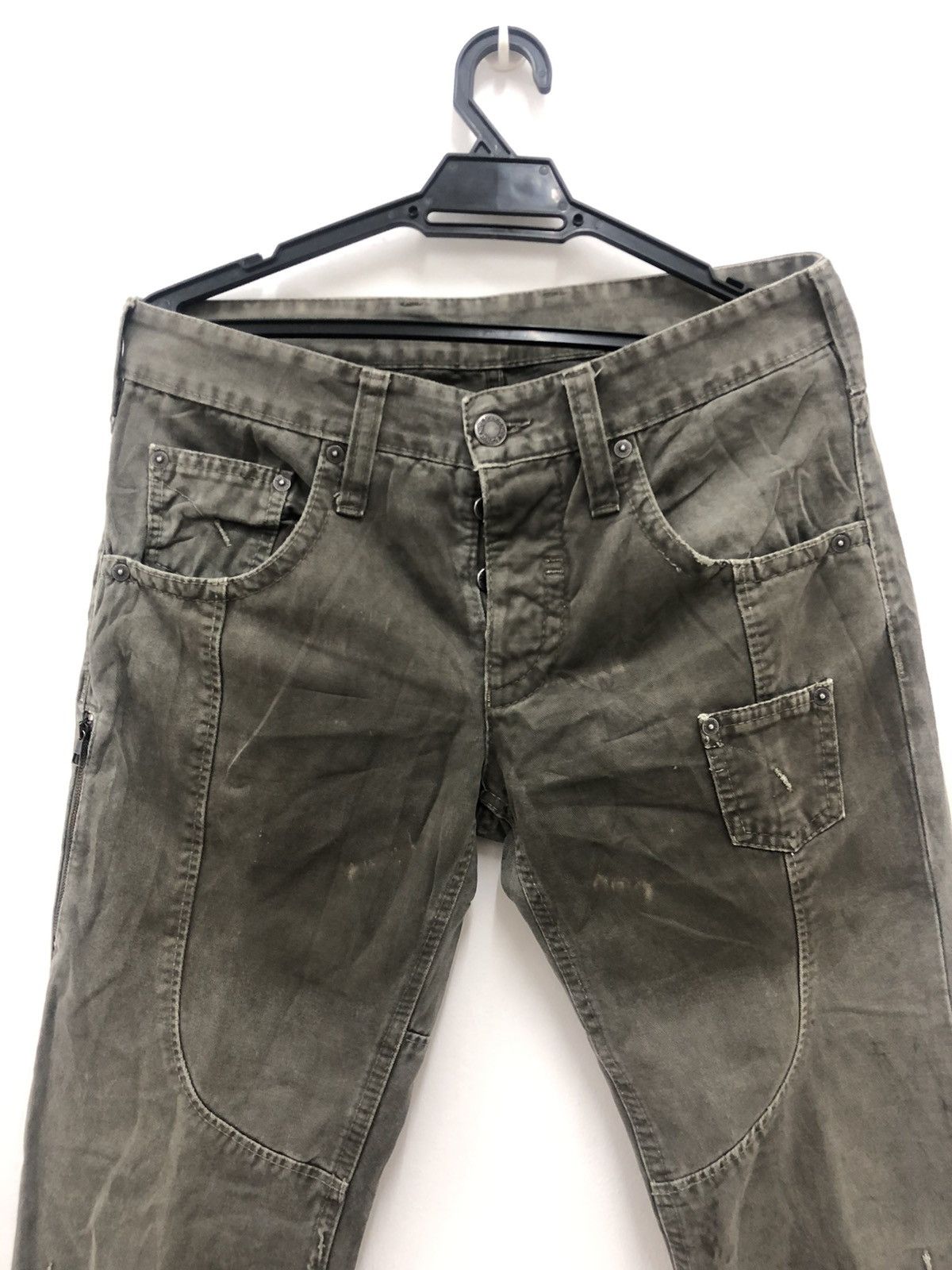 Neil Barrett Rare NEIL BARRETT Tactical Military Cargo Pocket Pant Size US 30 / EU 46 - 2 Thumbnail