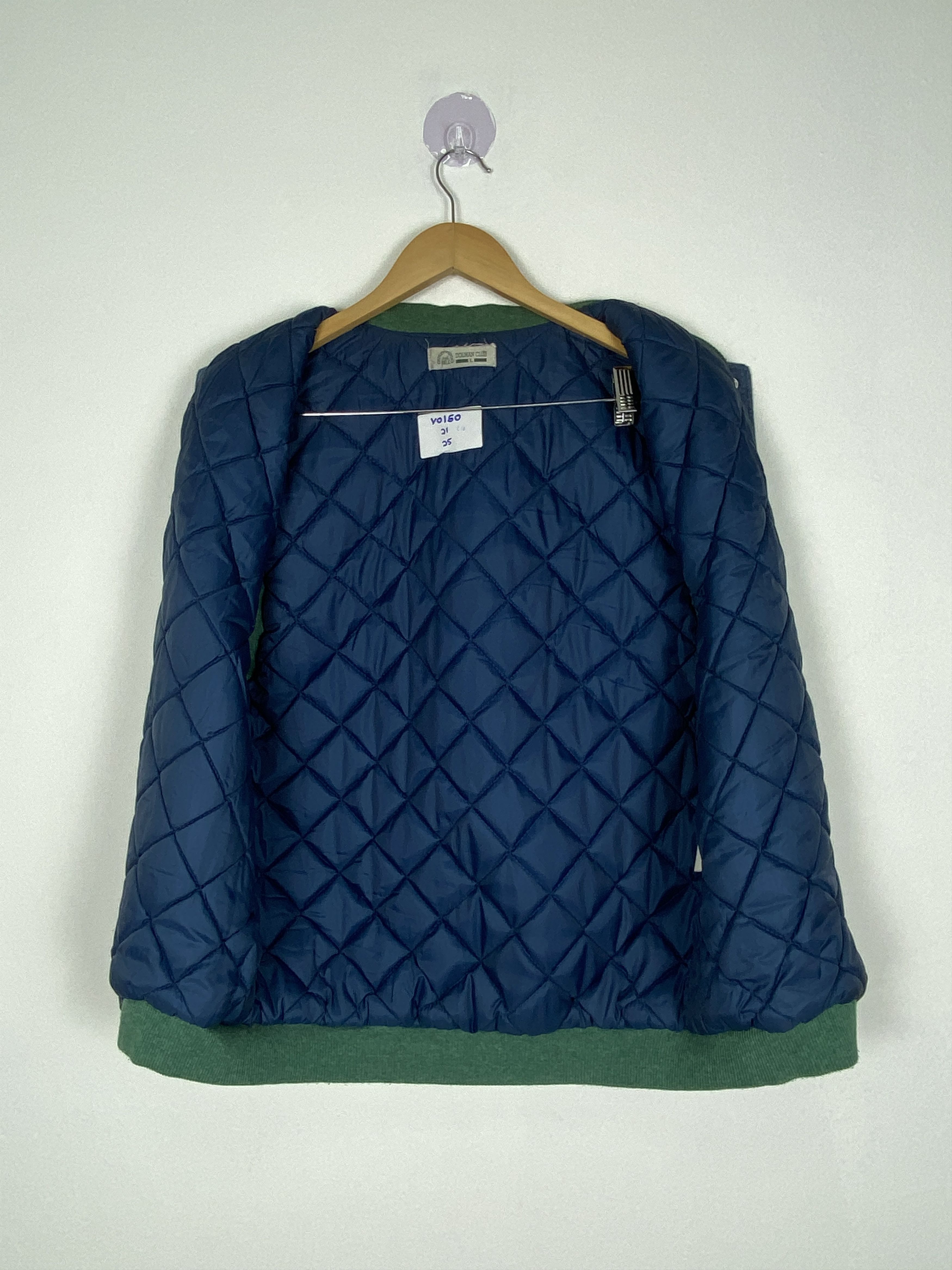 Japanese Brand Vintage DOLMAN CLUB Wool Quilted Lining Vest Size US S / EU 44-46 / 1 - 6 Thumbnail