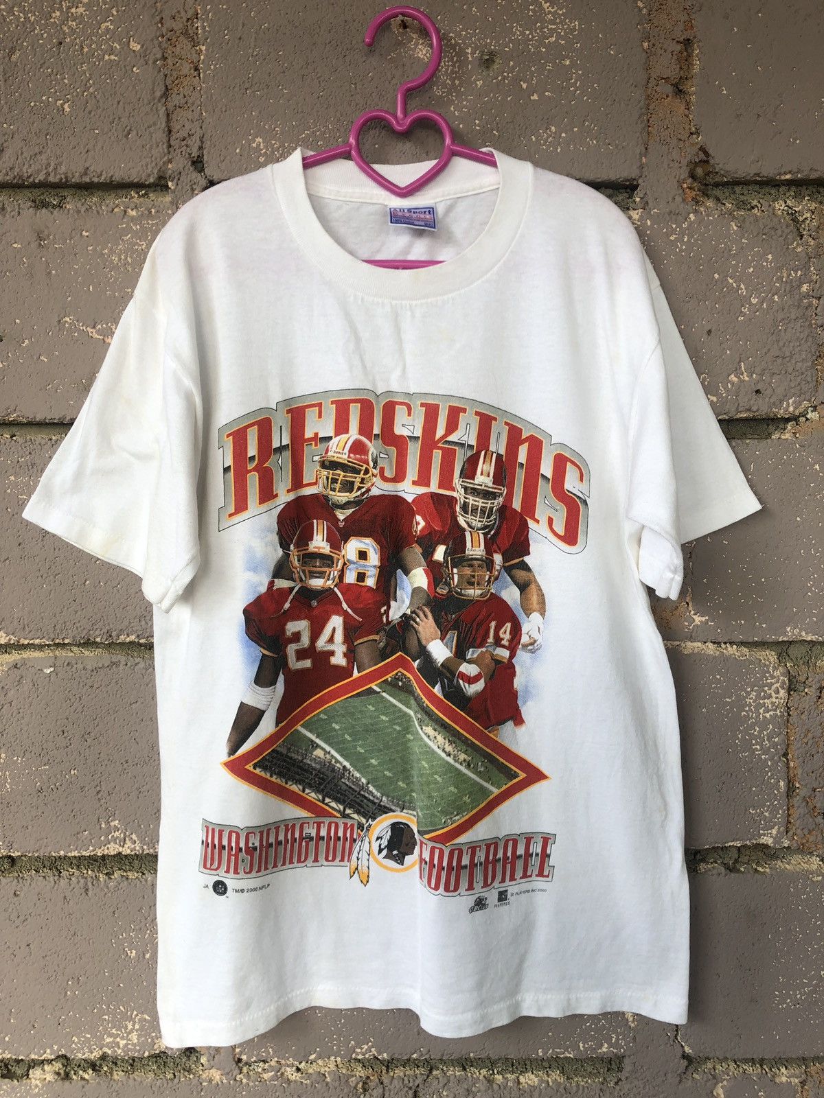 NFL Rare Vintage Washington Redskins Football Shirt Size US M / EU 48-50 / 2 - 1 Thumbnail