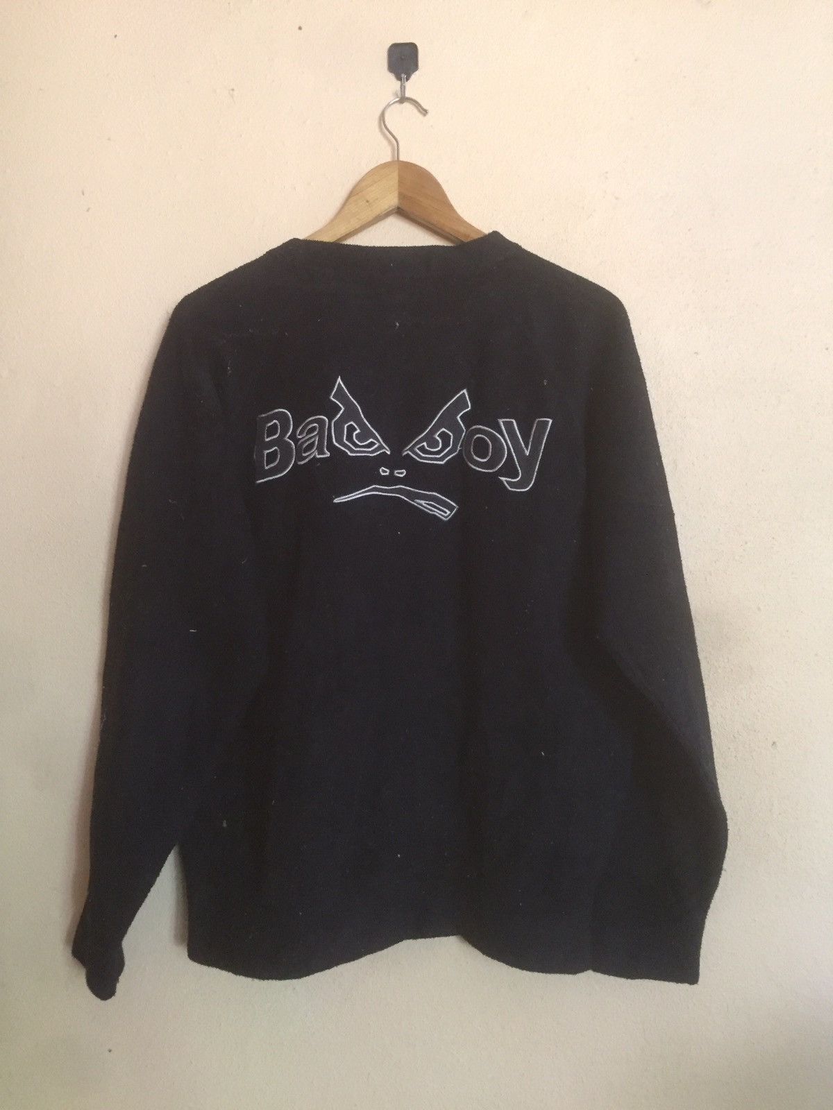 Japanese Brand × Vintage Rare Y2K Badboy Spellout Fleece Size US M / EU 48-50 / 2 - 2 Thumbnail
