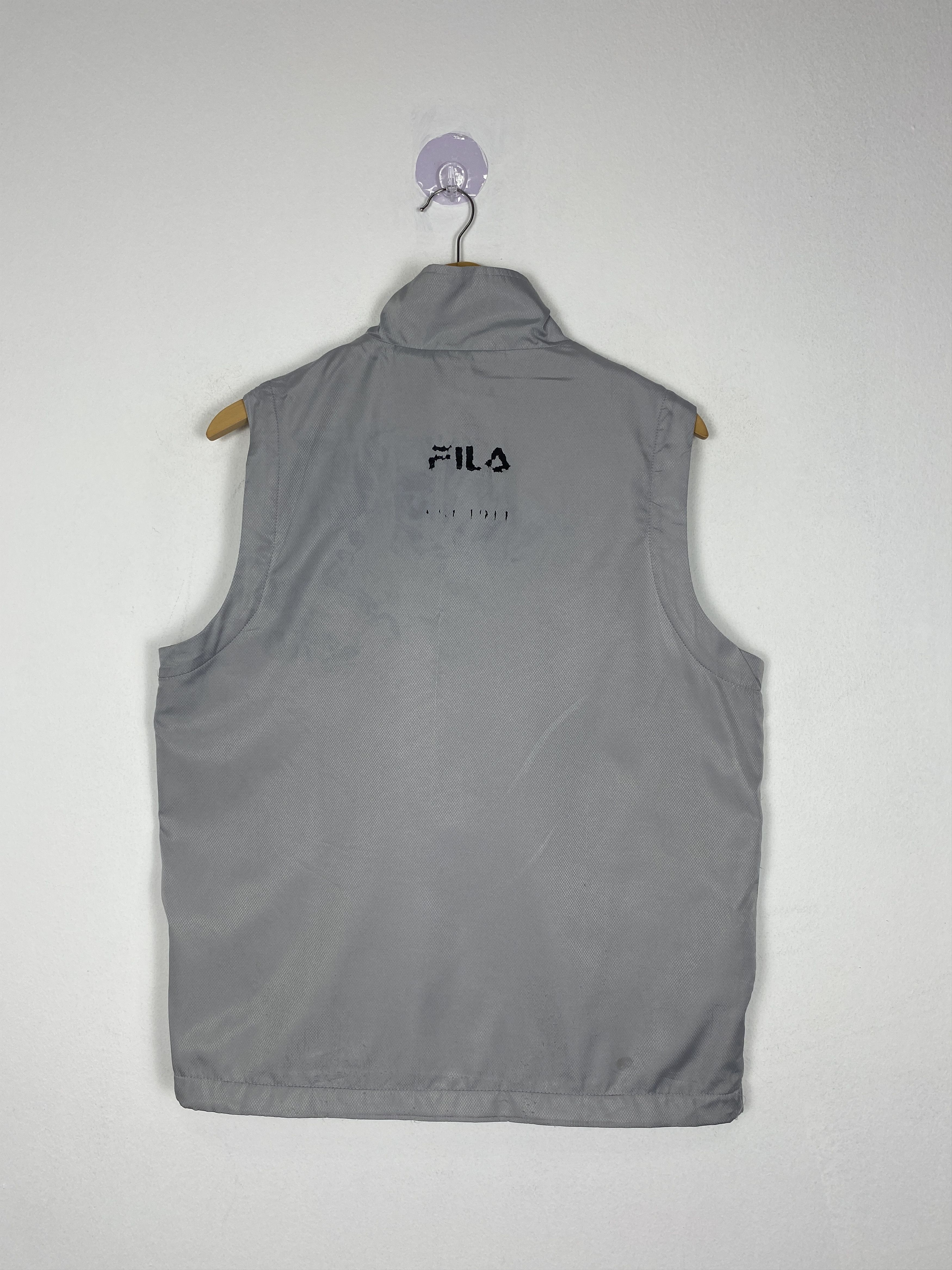 Fila Vintage FILA Fleece Lining Zip Up Vest Size US S / EU 44-46 / 1 - 8 Thumbnail
