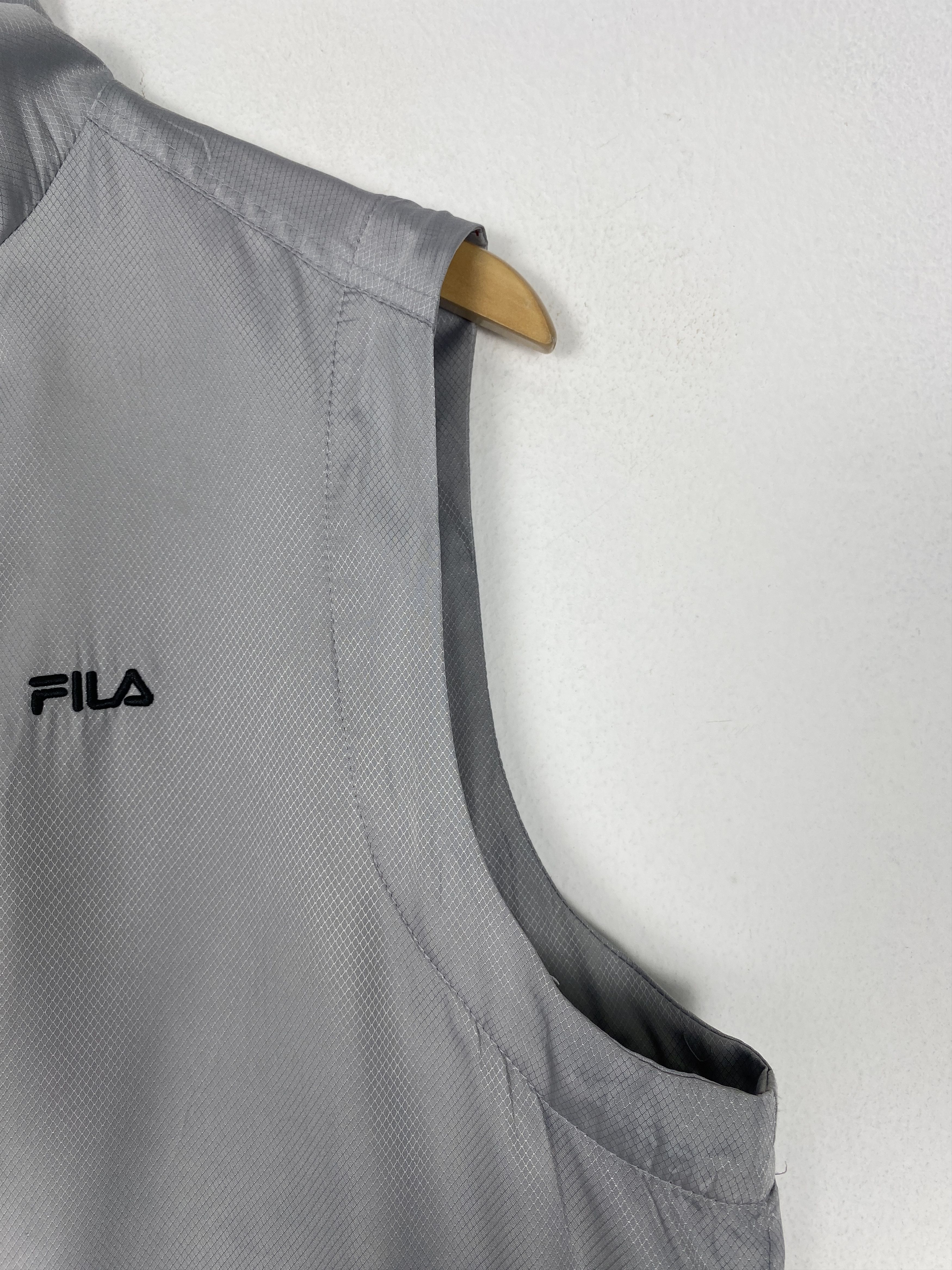 Fila Vintage FILA Fleece Lining Zip Up Vest Size US S / EU 44-46 / 1 - 3 Thumbnail