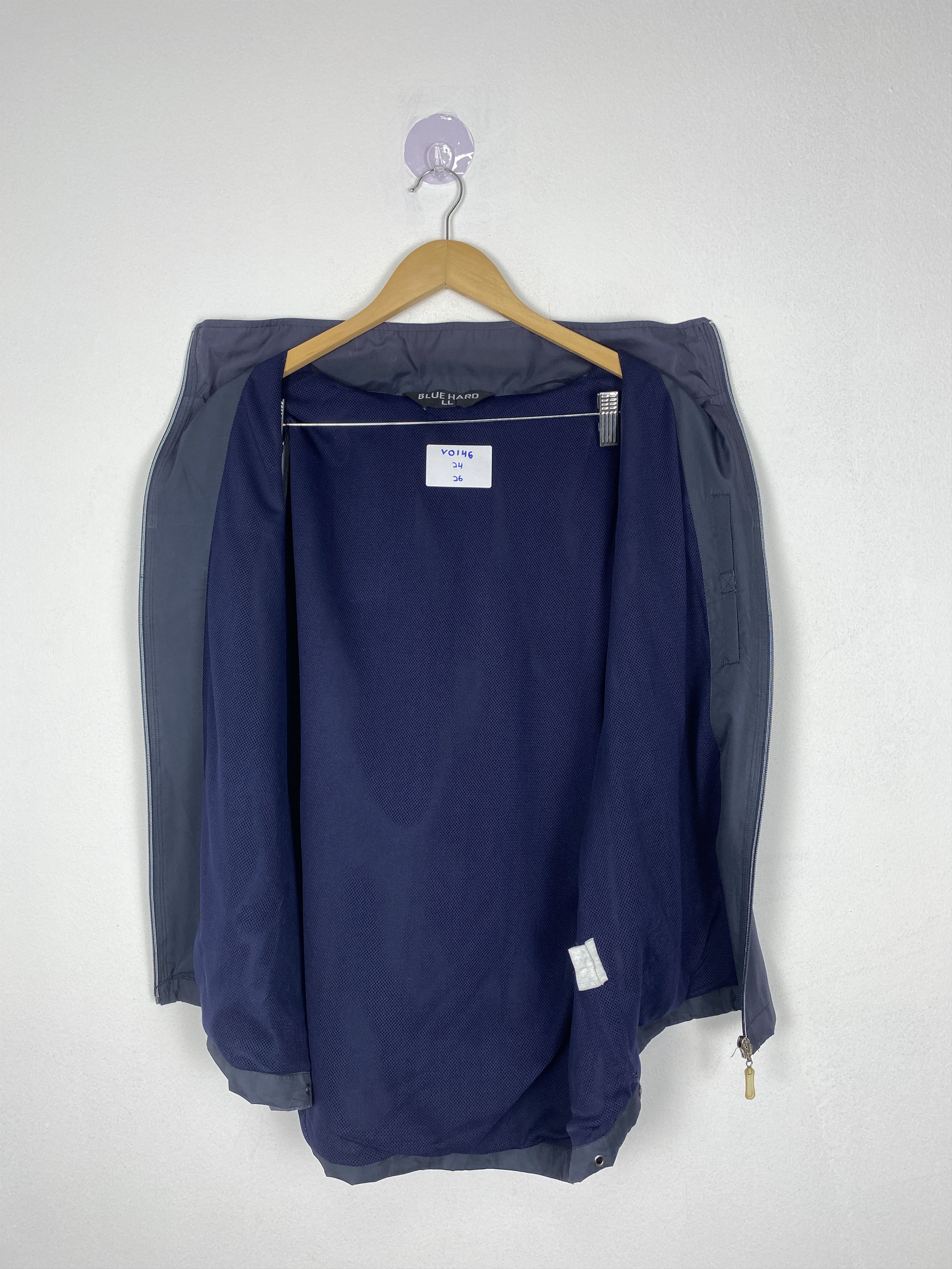 Japanese Brand Vintage Japanese Brand Blue Zip Up Hard Vest Size US M / EU 48-50 / 2 - 5 Thumbnail