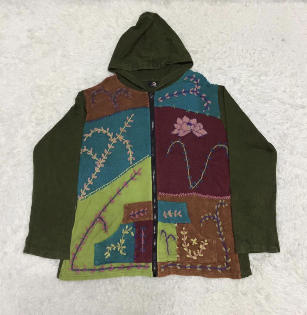 Japanese Brand Art market zipper hooded jacket Size US S / EU 44-46 / 1 - 10 Thumbnail