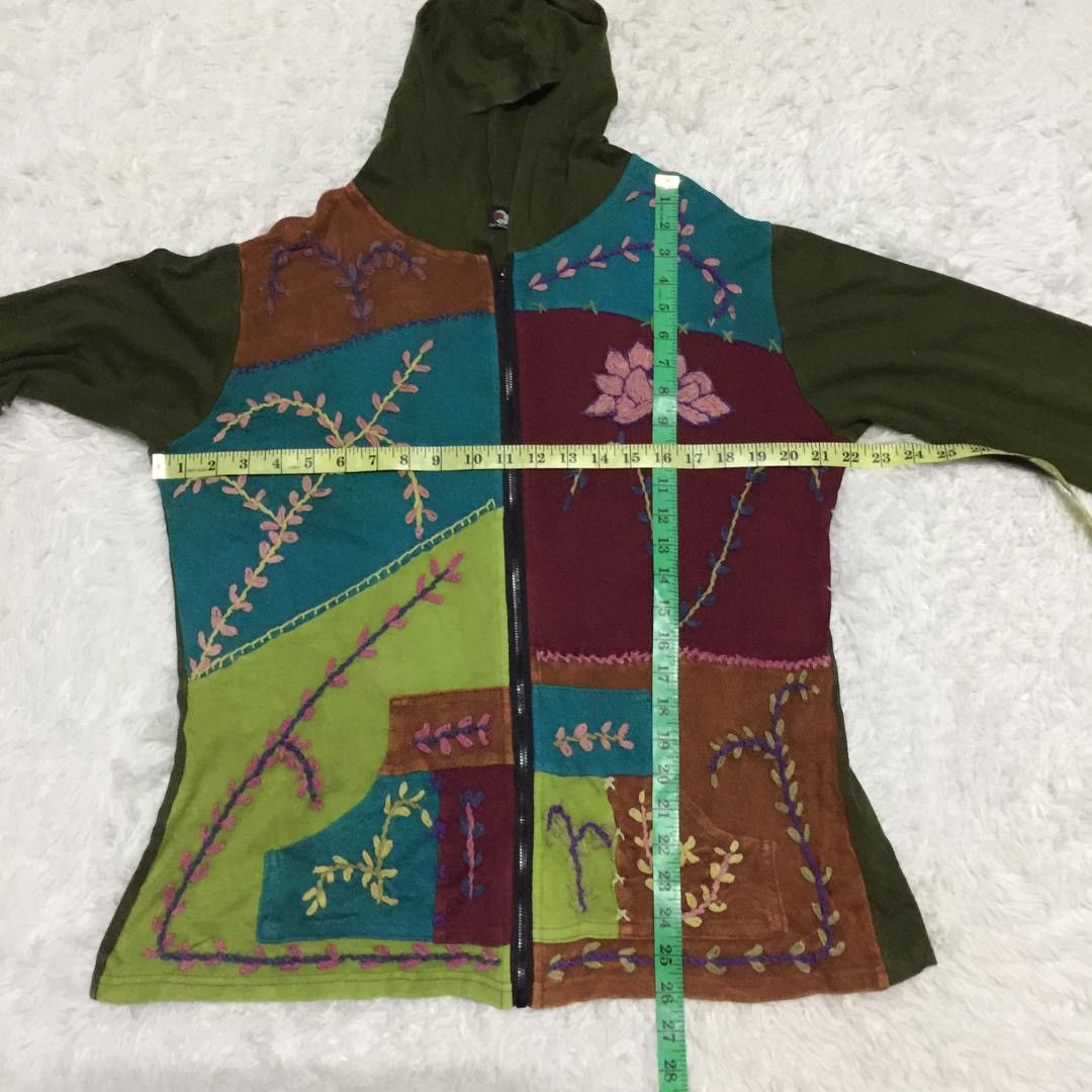 Japanese Brand Art market zipper hooded jacket Size US S / EU 44-46 / 1 - 3 Thumbnail