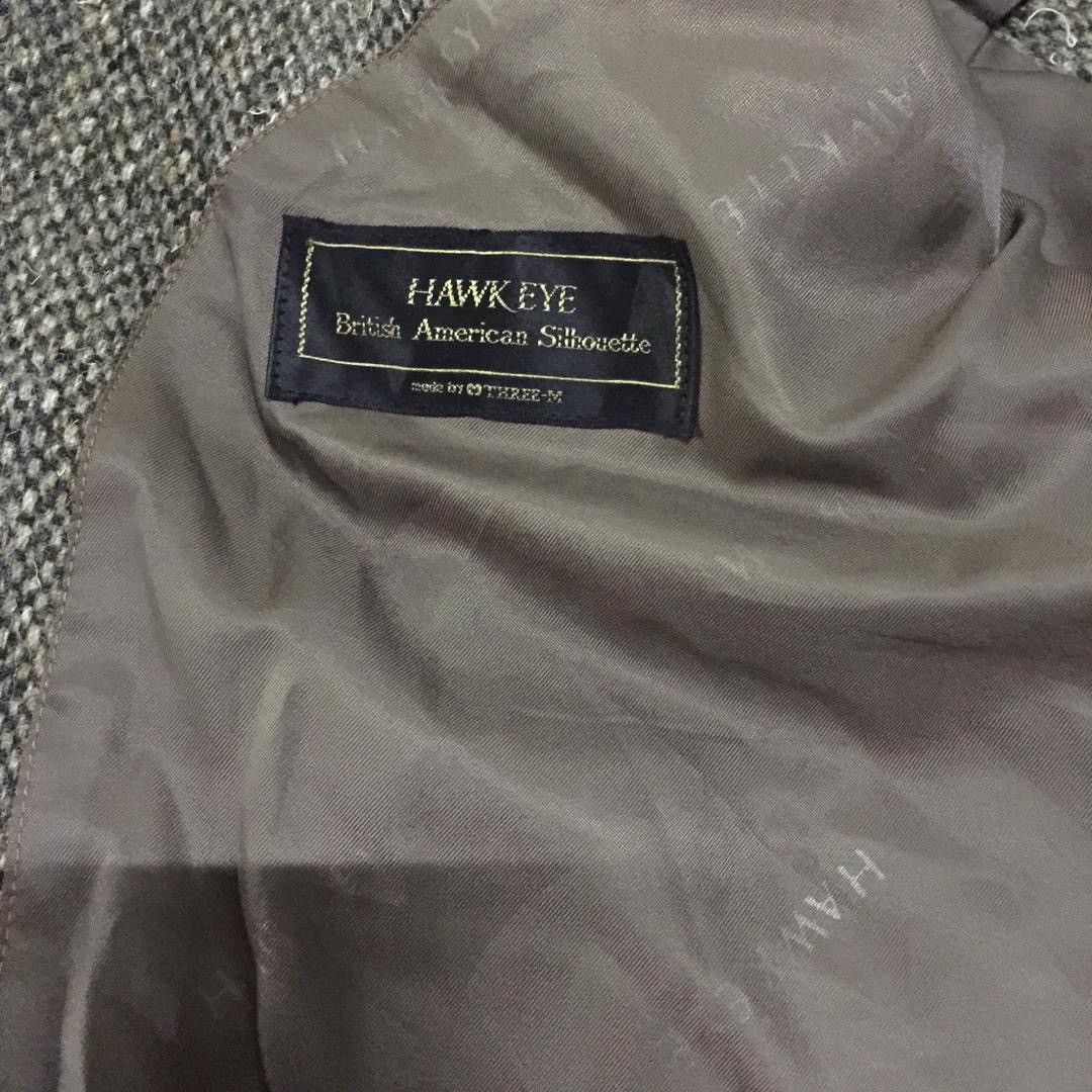 Harris Tweed Hawkeye British American Silhouette Harris Tweed Wool Jacket Size US M / EU 48-50 / 2 - 10 Thumbnail