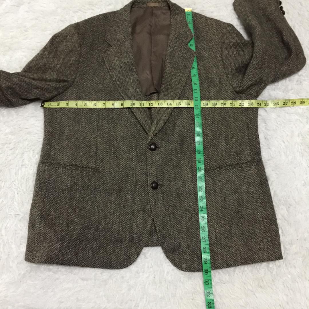 Harris Tweed Hawkeye British American Silhouette Harris Tweed Wool Jacket Size US M / EU 48-50 / 2 - 3 Thumbnail
