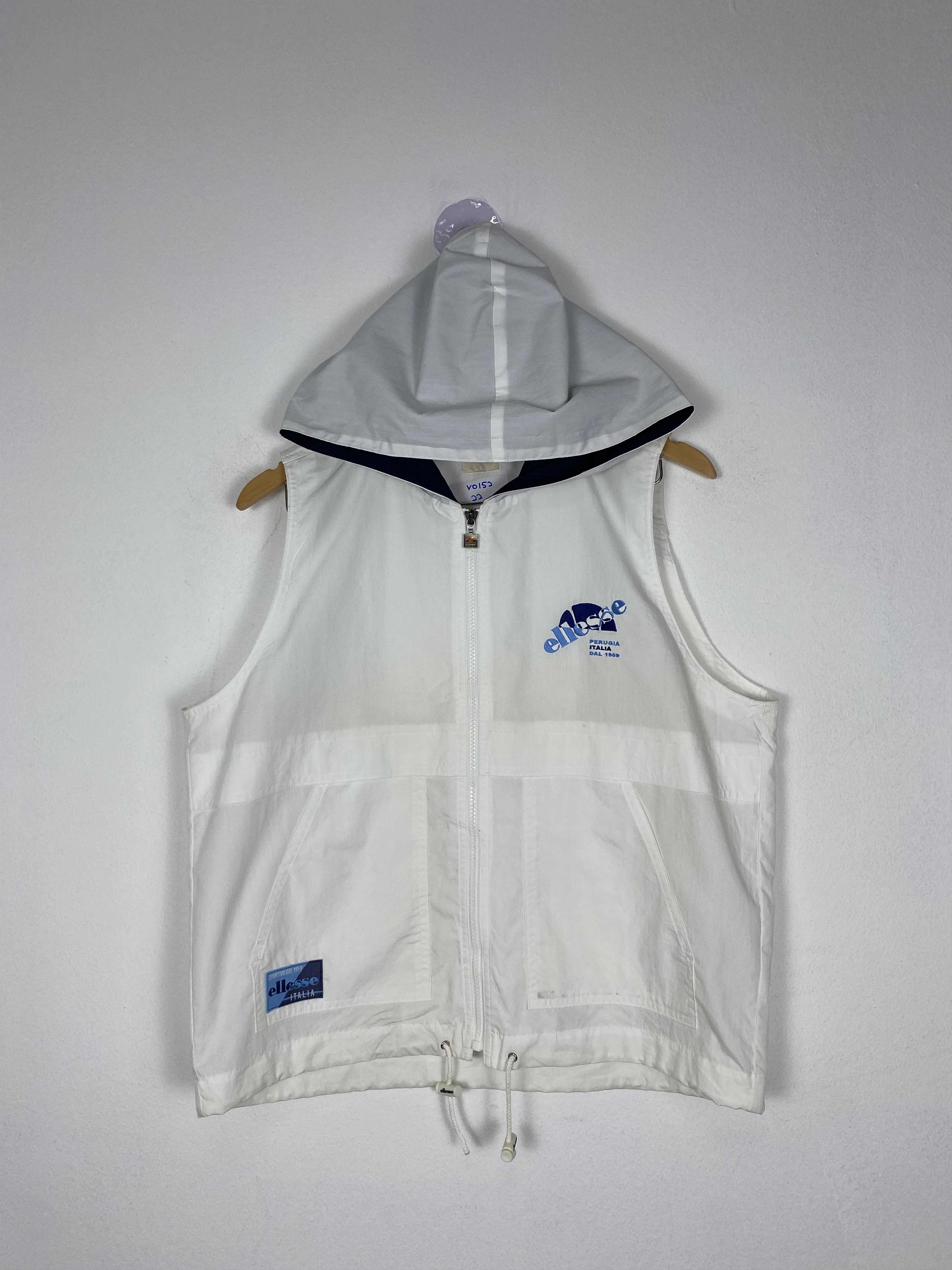 Ellesse Vintage Ellesse Hoodie Zip Up Vest Size US S / EU 44-46 / 1 - 1 Thumbnail