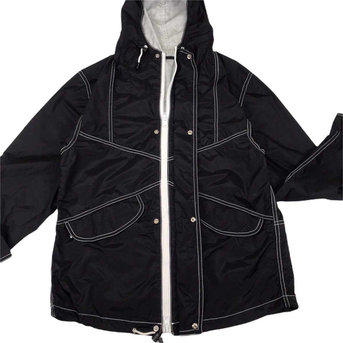 Beams Plus Beams Nylon hoodie Zipper + Buttom jacket Size US M / EU 48-50 / 2 - 6 Thumbnail