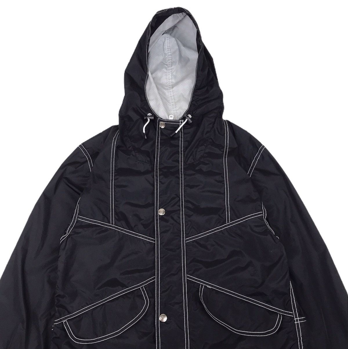 Beams Plus Beams Nylon hoodie Zipper + Buttom jacket Size US M / EU 48-50 / 2 - 2 Thumbnail