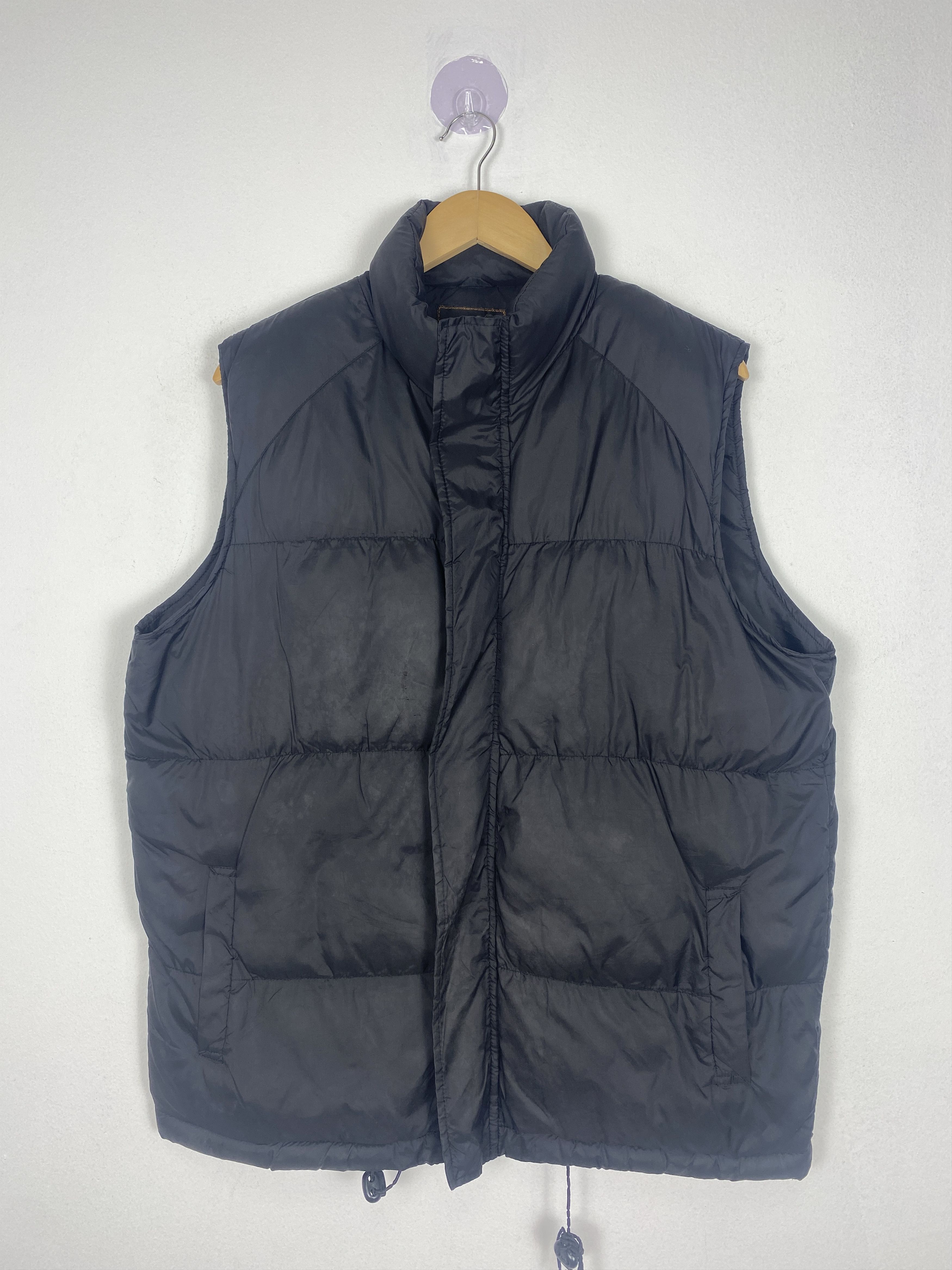 Japanese Brand Vintage Bigness Emperor Puffer Zip Button Vest Size US S / EU 44-46 / 1 - 1 Thumbnail