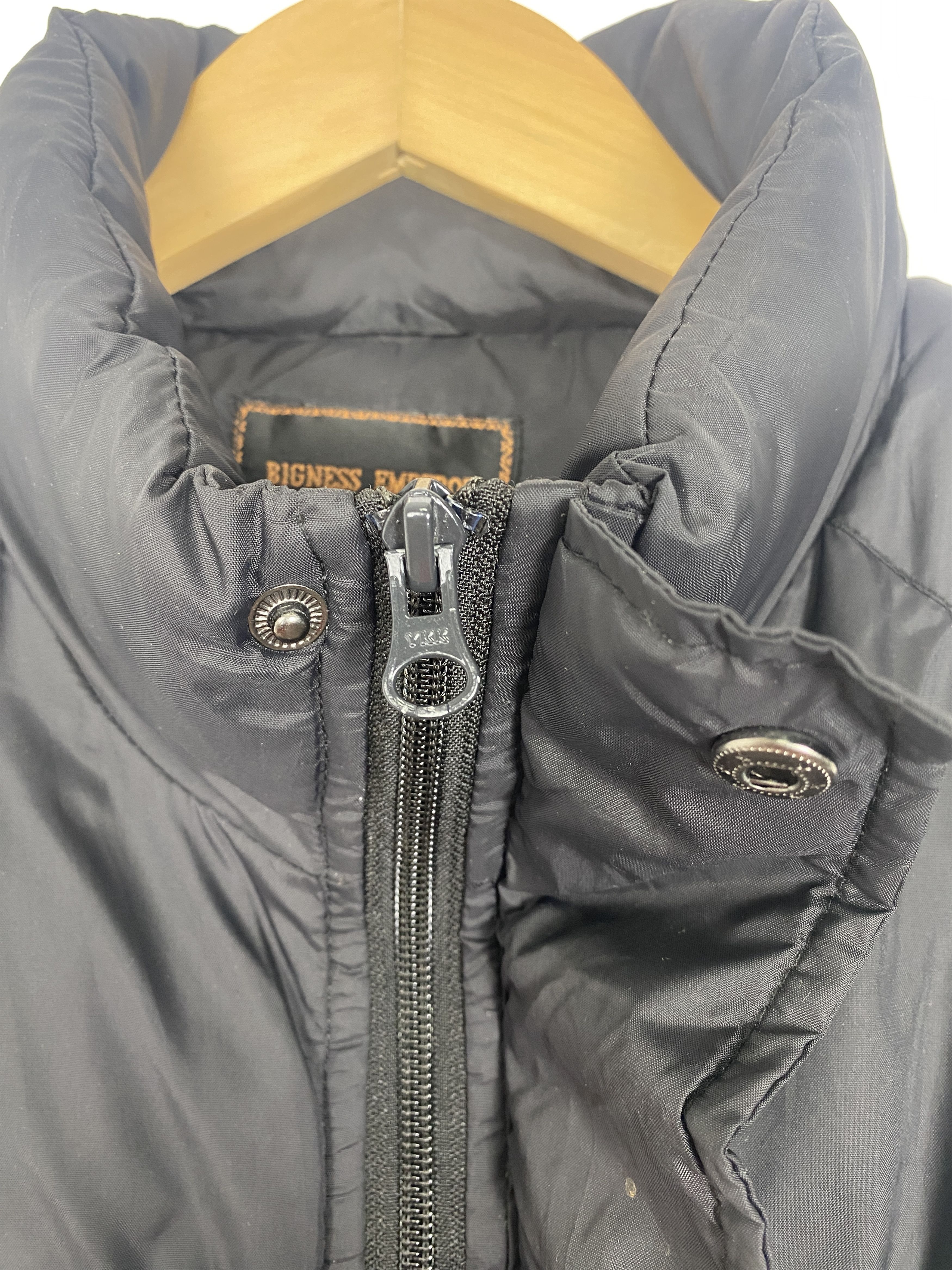 Japanese Brand Vintage Bigness Emperor Puffer Zip Button Vest Size US S / EU 44-46 / 1 - 5 Thumbnail