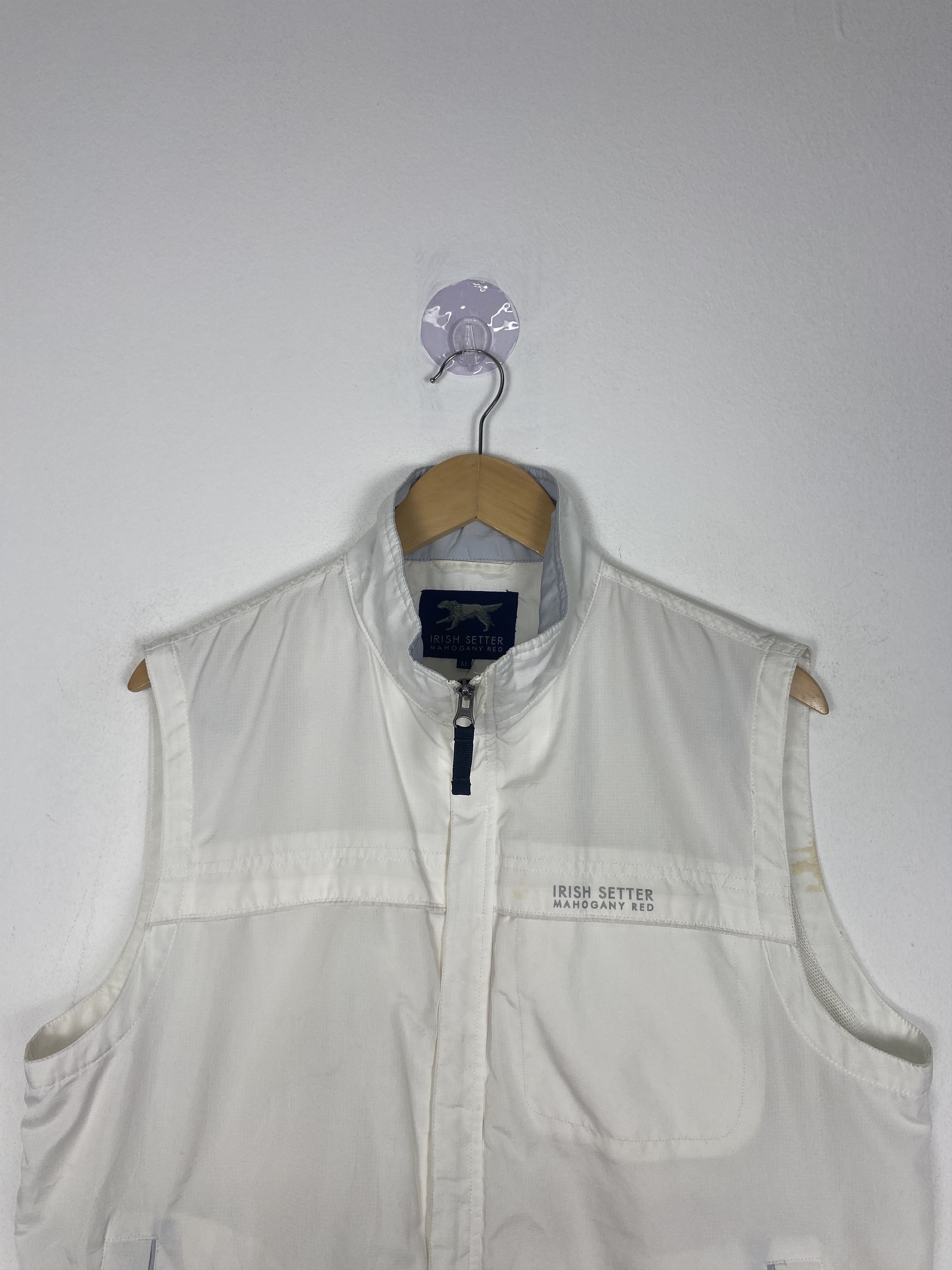Japanese Brand Vintage Irish Setter Mahogany Red Zip Up Vest Size US S / EU 44-46 / 1 - 2 Thumbnail