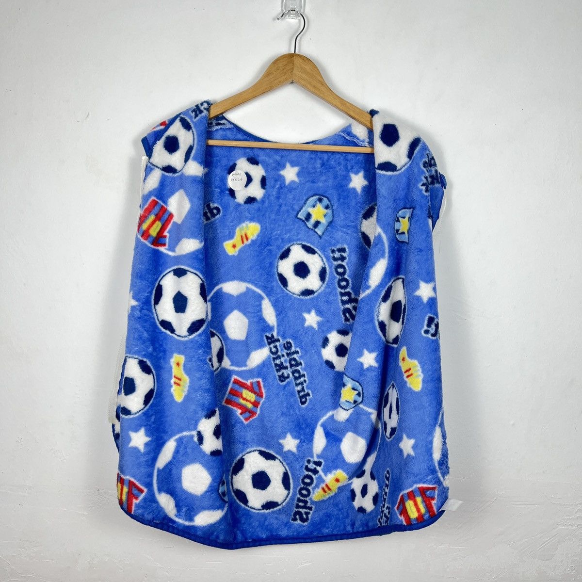 Japanese Brand Vintage Fleece Vest Soccer Theme Messi Barce V0006lona Size US S / EU 44-46 / 1 - 3 Thumbnail