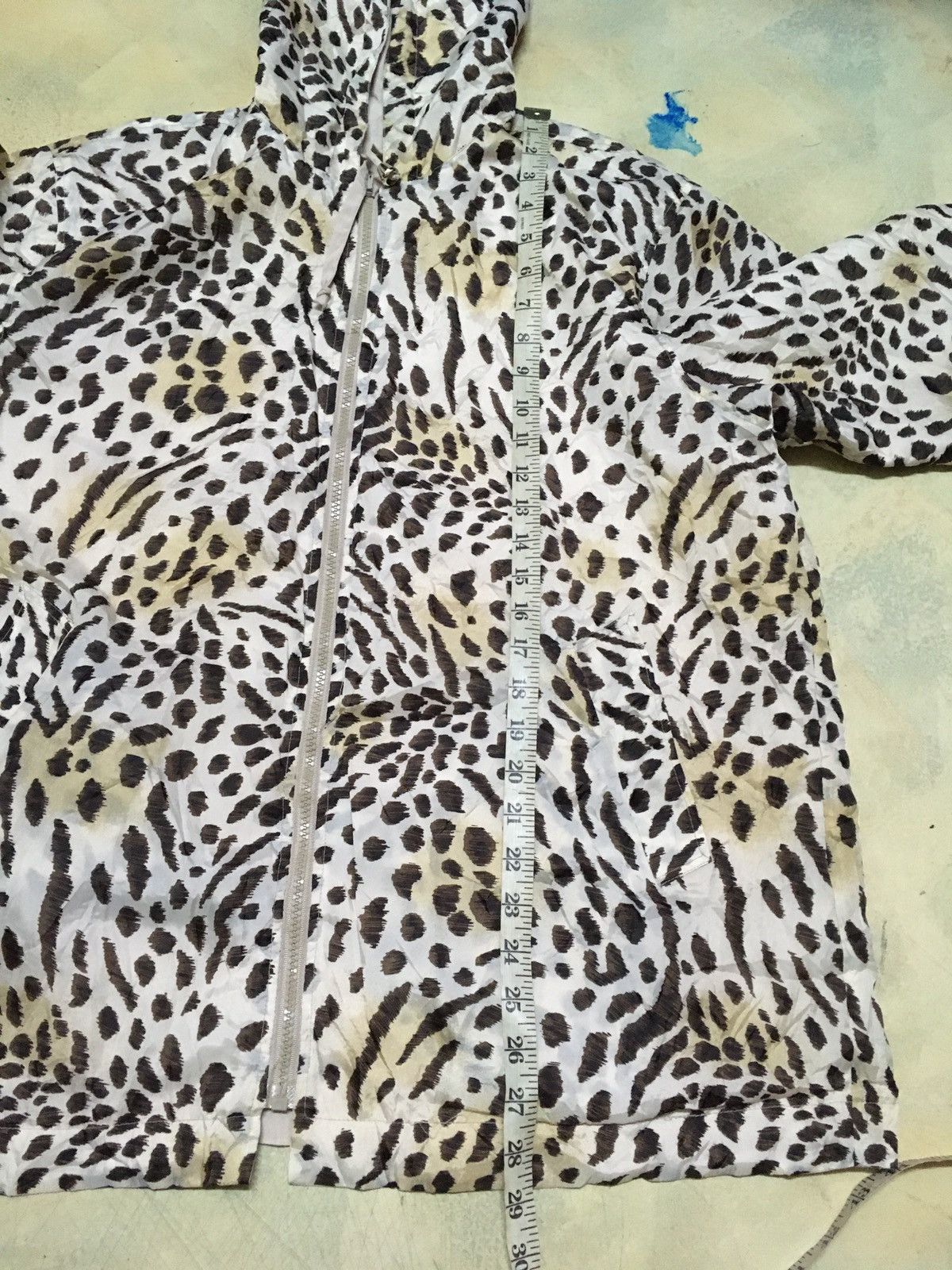 Japanese Brand Japanese Brand Reversible Sweater Hoodie Leopard Print Size US L / EU 52-54 / 3 - 5 Thumbnail