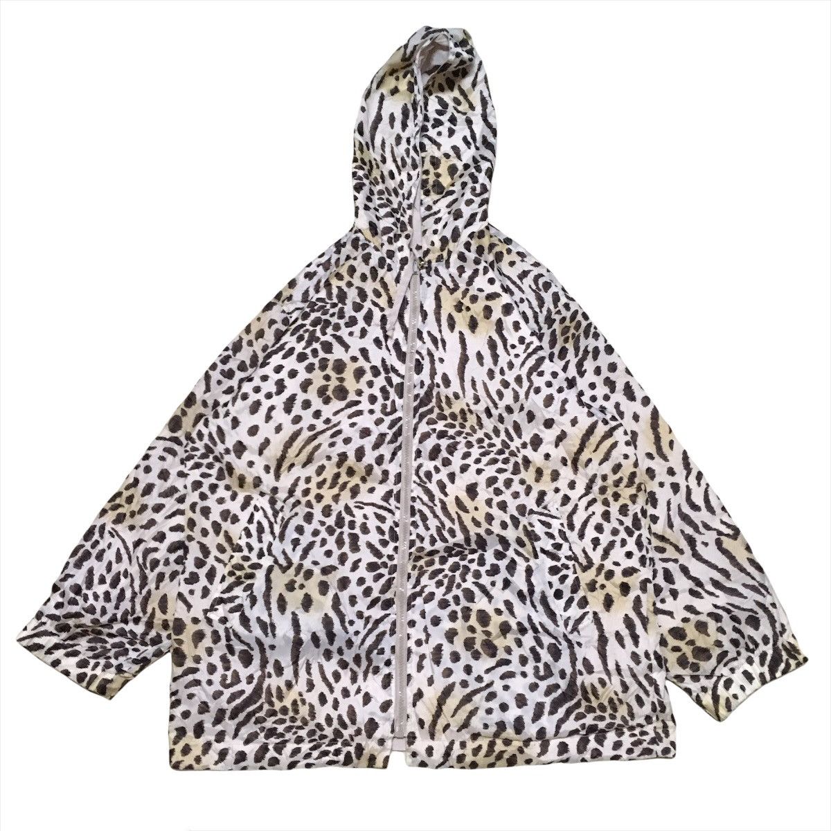 Japanese Brand Japanese Brand Reversible Sweater Hoodie Leopard Print Size US L / EU 52-54 / 3 - 1 Thumbnail
