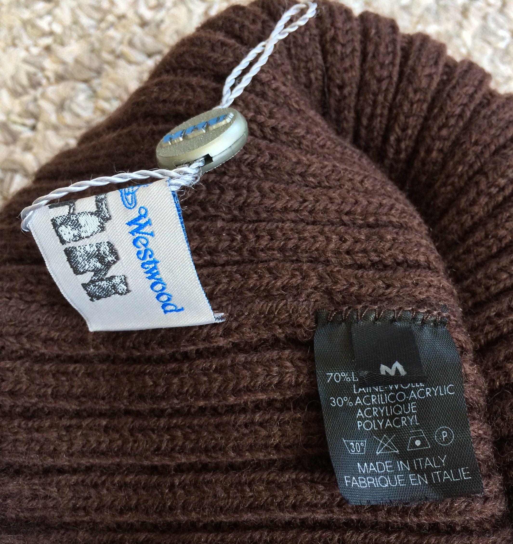 Vivienne Westwood Vivienne Westwood Orb Beanie Size ONE SIZE - 5 Thumbnail