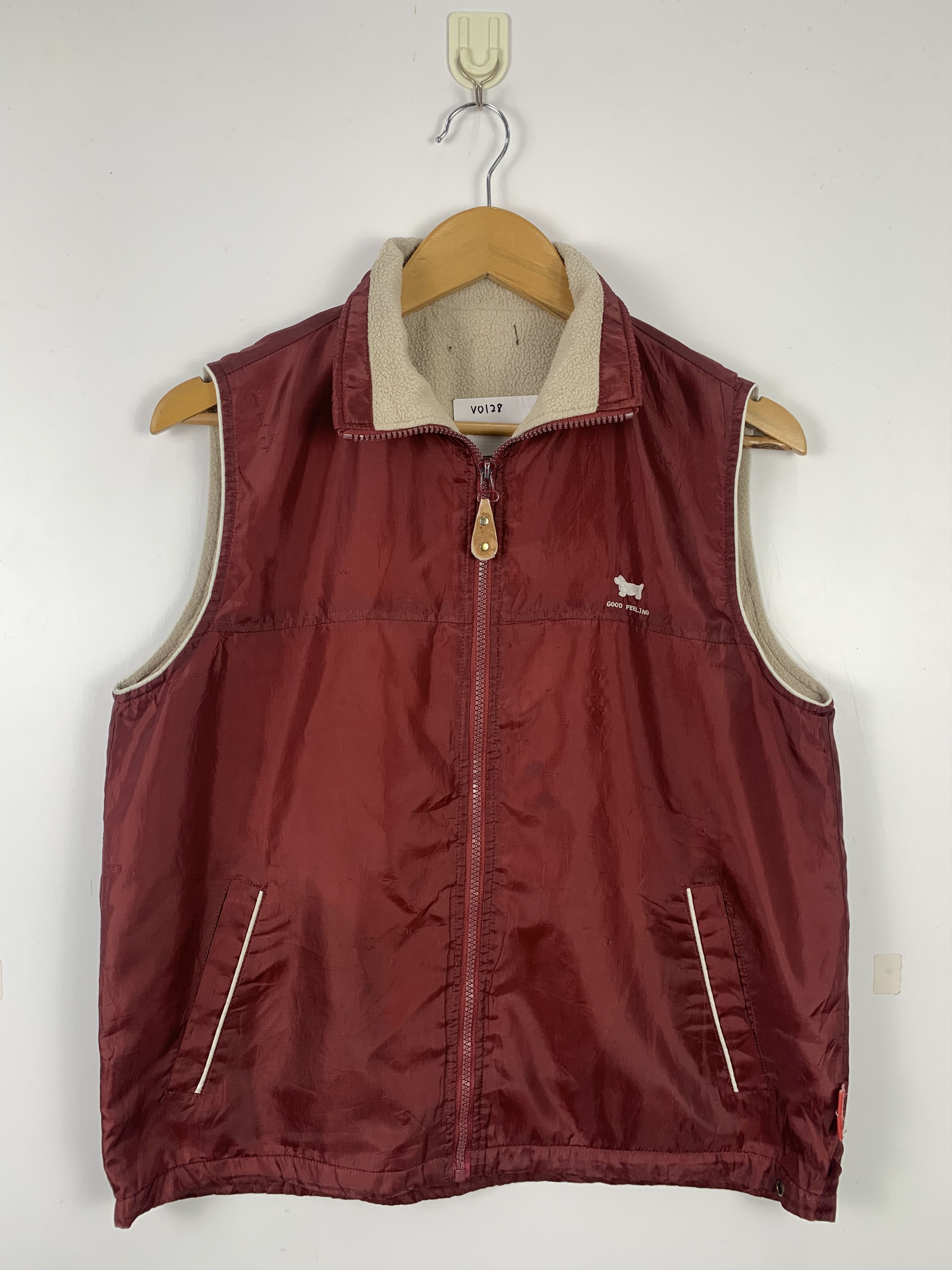 Japanese Brand JAPANESE BRAND Zip Up Fleece Lining Vests Size US S / EU 44-46 / 1 - 1 Thumbnail