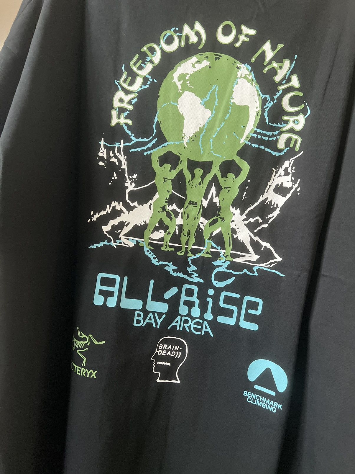Arc'teryx × Brain Dead Brain Dead Arc'Teryx Freedom T-Shirt Size US XXL / EU 58 / 5 - 6 Thumbnail