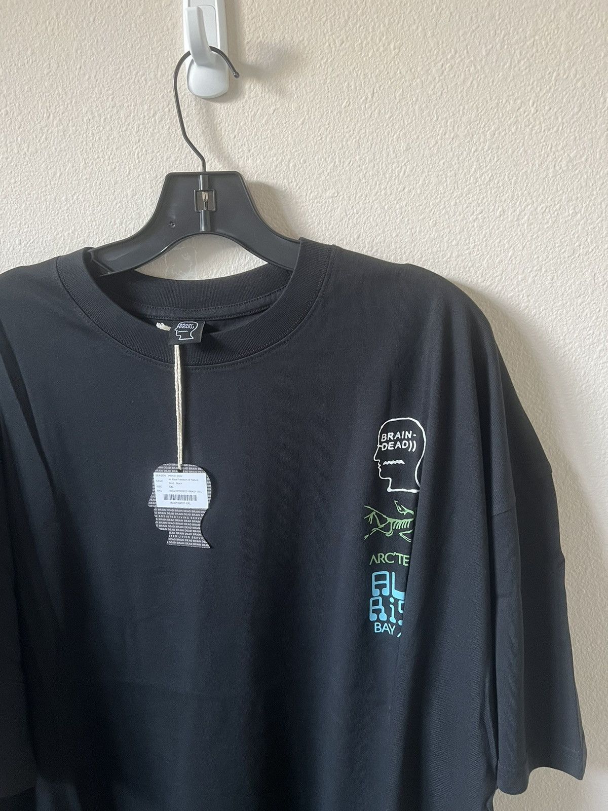 Arc'teryx × Brain Dead Brain Dead Arc'Teryx Freedom T-Shirt Size US XXL / EU 58 / 5 - 3 Thumbnail