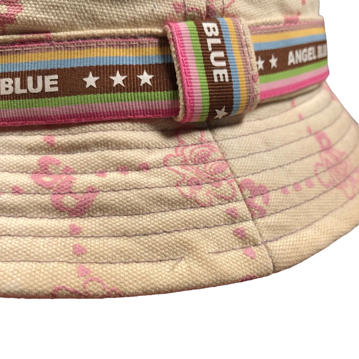 Hysteric Glamour Angel Blue Monogram Bucket Hat Size ONE SIZE - 3 Thumbnail