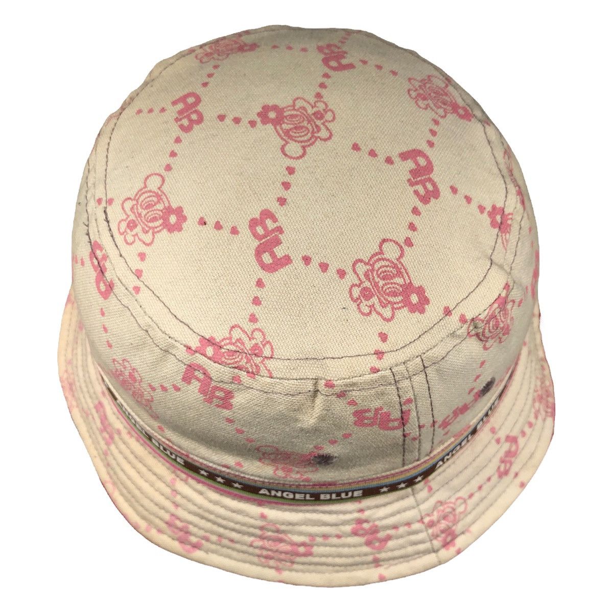 Hysteric Glamour Angel Blue Monogram Bucket Hat Size ONE SIZE - 5 Thumbnail