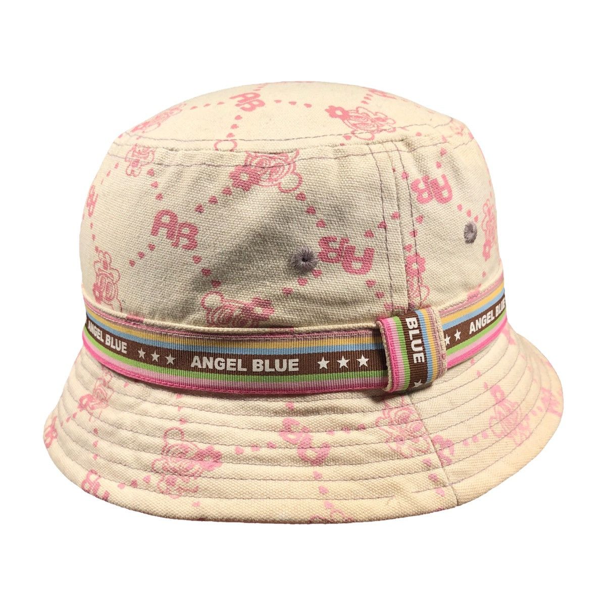 Hysteric Glamour Angel Blue Monogram Bucket Hat Size ONE SIZE - 1 Thumbnail