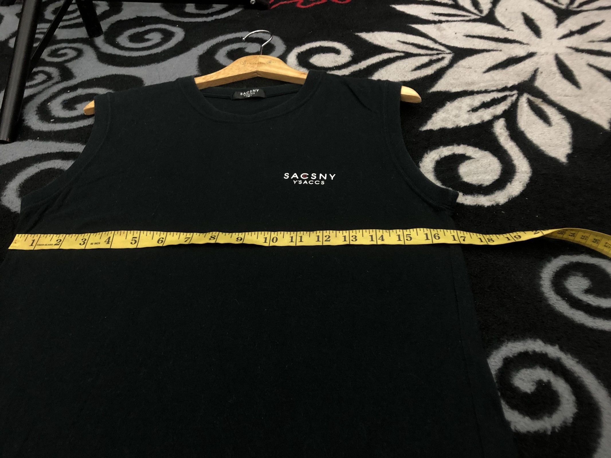 Japanese Brand Sacsny Y'Saccs Yohji Yamamoto Sleeveless Shirt Size US M / EU 48-50 / 2 - 6 Thumbnail