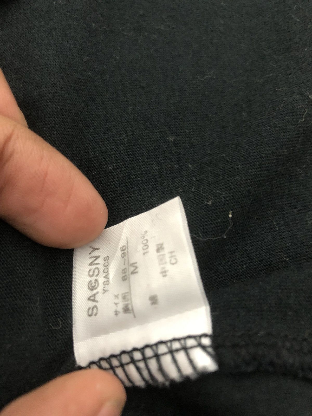 Japanese Brand Sacsny Y'Saccs Yohji Yamamoto Sleeveless Shirt Size US M / EU 48-50 / 2 - 5 Thumbnail