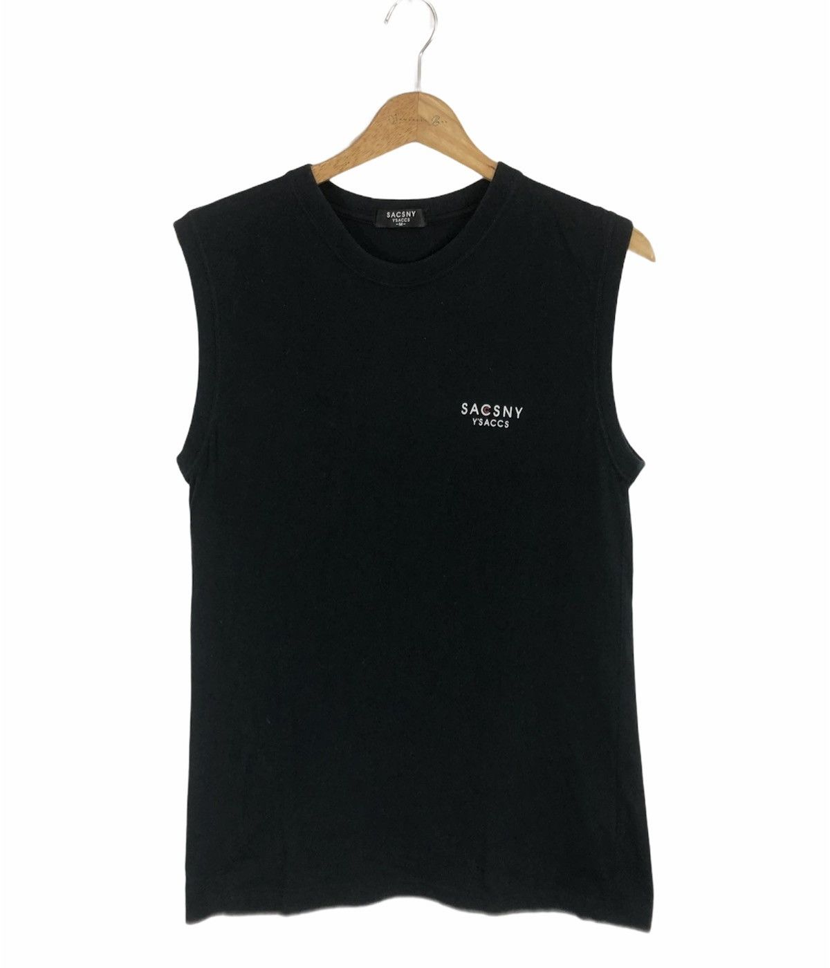 Japanese Brand Sacsny Y'Saccs Yohji Yamamoto Sleeveless Shirt Size US M / EU 48-50 / 2 - 1 Thumbnail