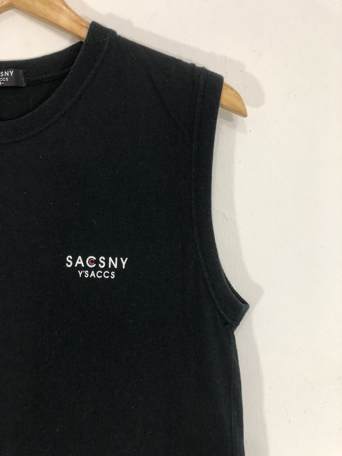 Japanese Brand Sacsny Y'Saccs Yohji Yamamoto Sleeveless Shirt Size US M / EU 48-50 / 2 - 3 Thumbnail