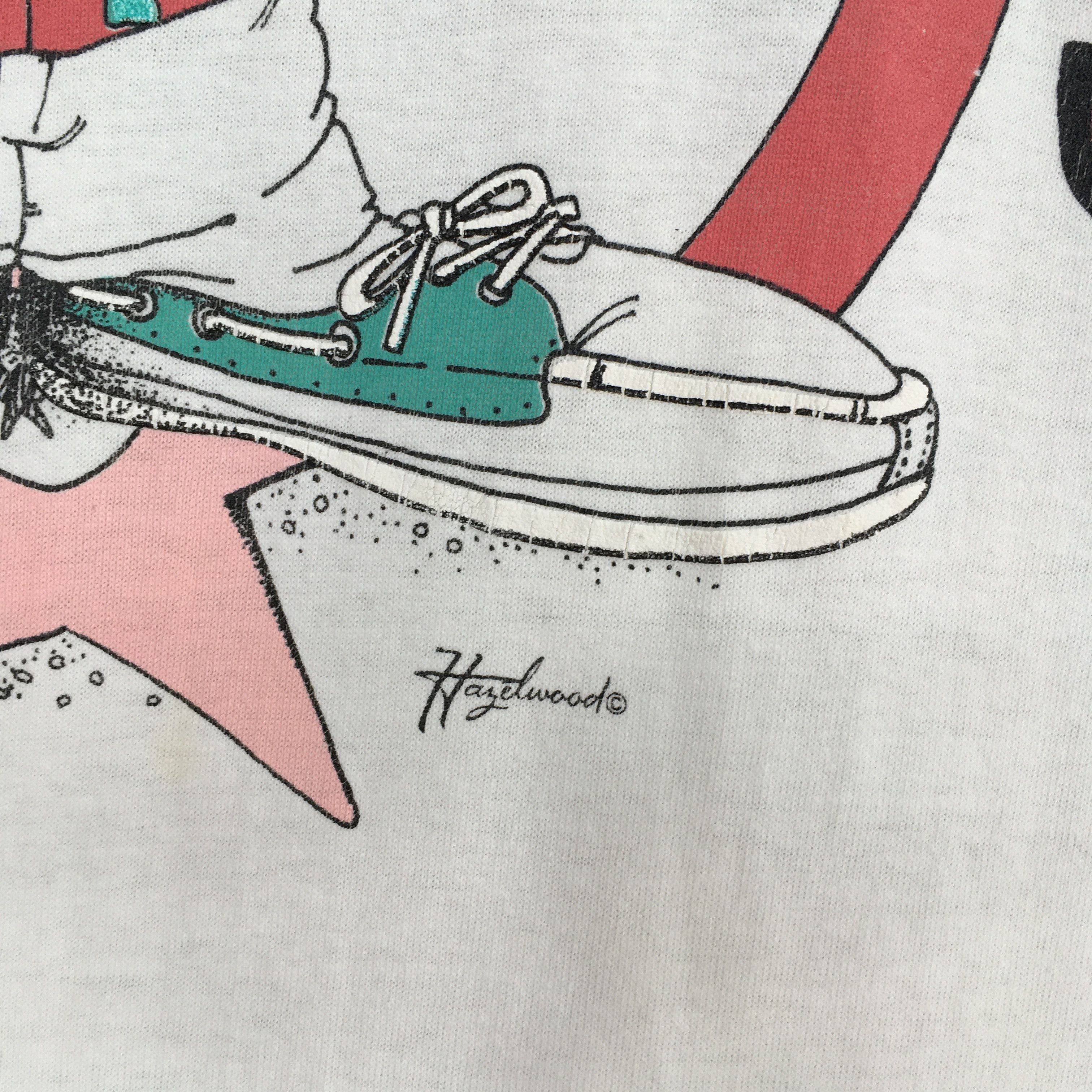 Cartoon Network × Vintage Vintage 90's Rabbit Hooray Hollywood Funny Cartoon Tshirt Size US L / EU 52-54 / 3 - 5 Thumbnail