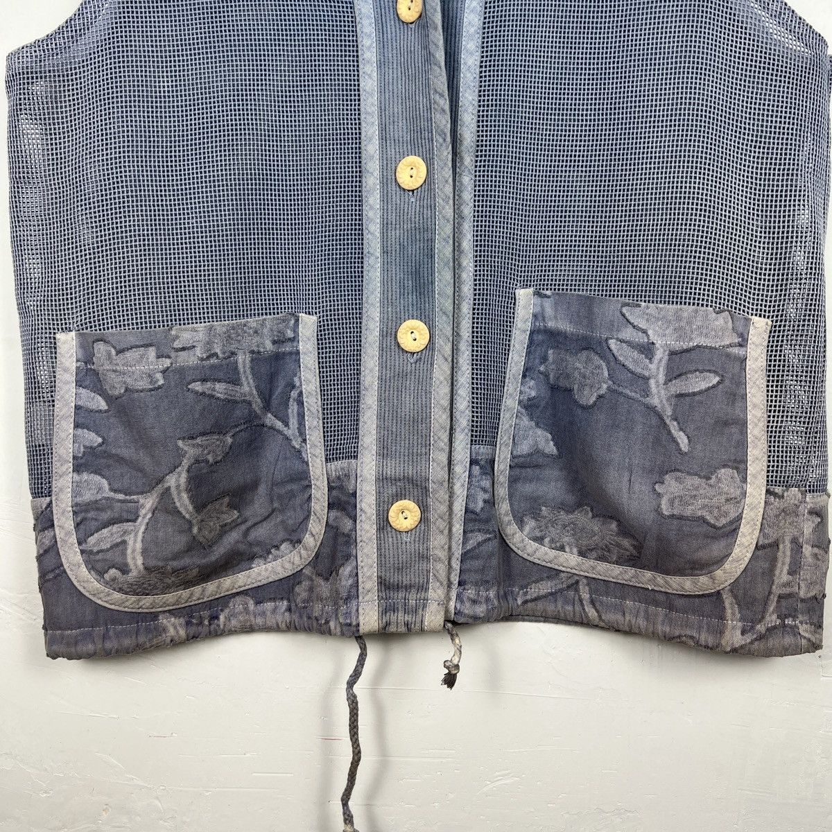 Japanese Brand Vintage Women Vests Sleeveless Nice Design Size S / US 4 / IT 40 - 9 Thumbnail