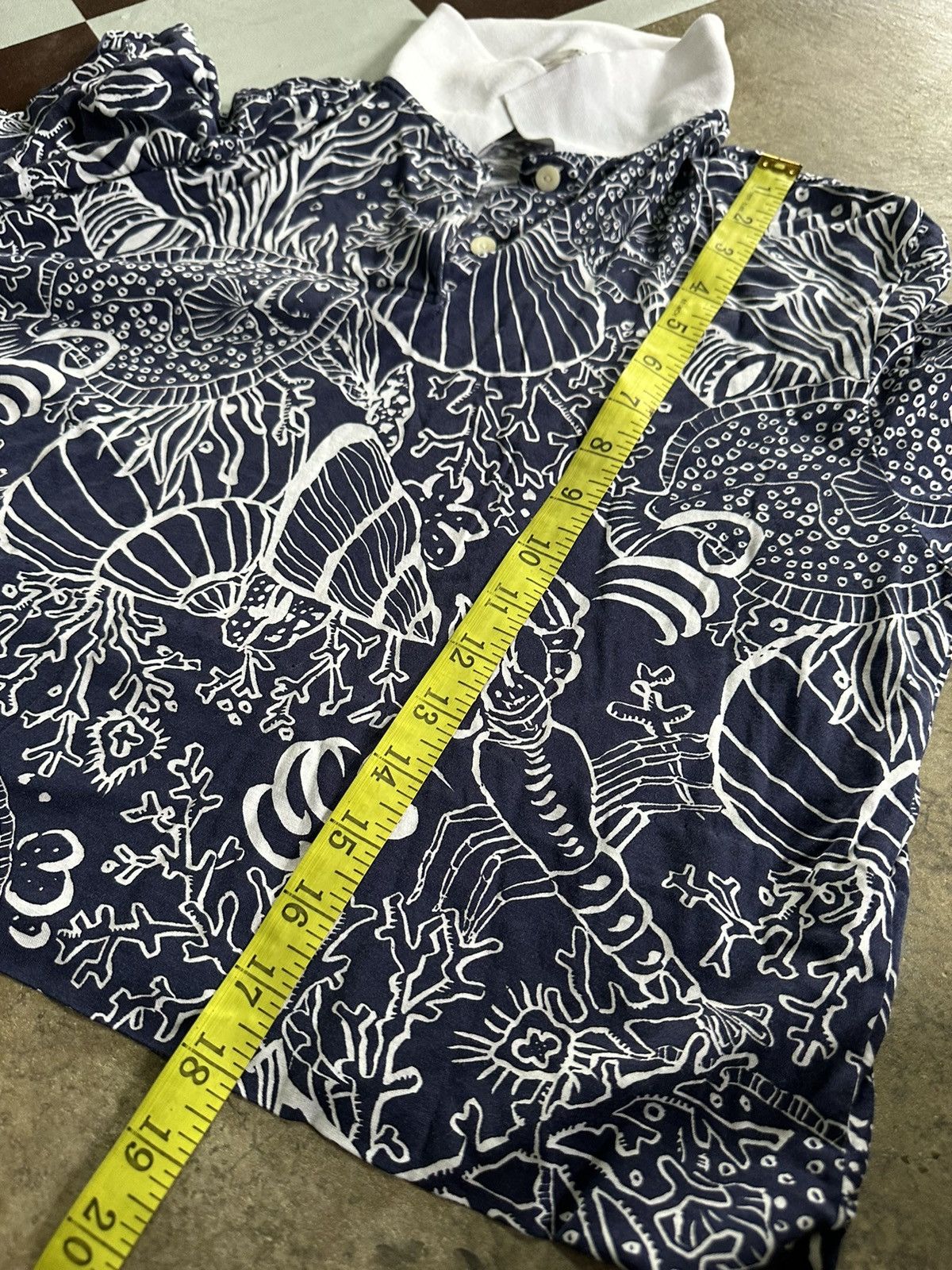 Balenciaga Balenciaga marine life button up cropped shirts Size L / US 10 / IT 46 - 7 Thumbnail