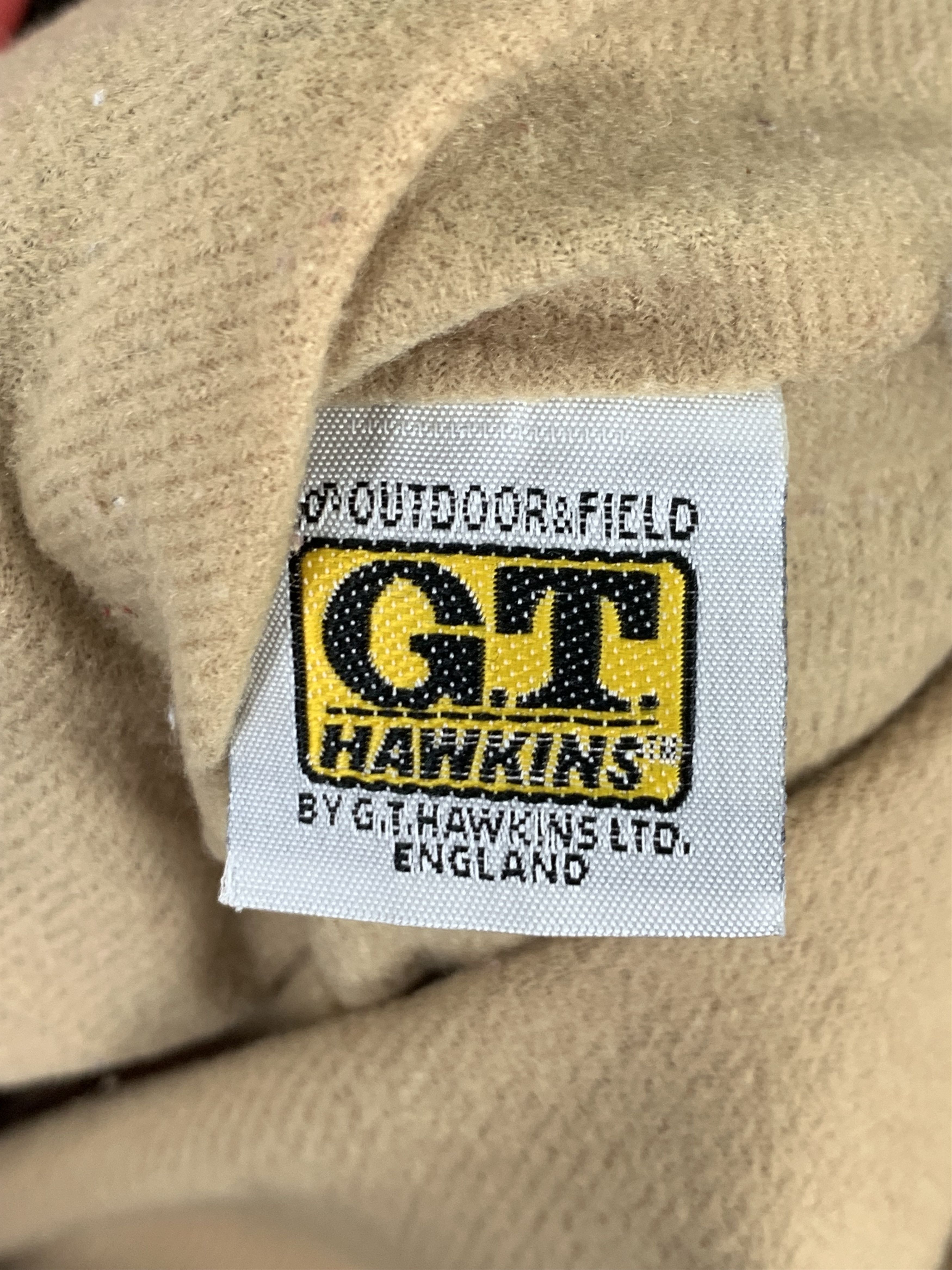 Vintage Vintage GT HAWKINS ENGLAND Cotton Fleece Lining vest V0114 Size US S / EU 44-46 / 1 - 11 Thumbnail