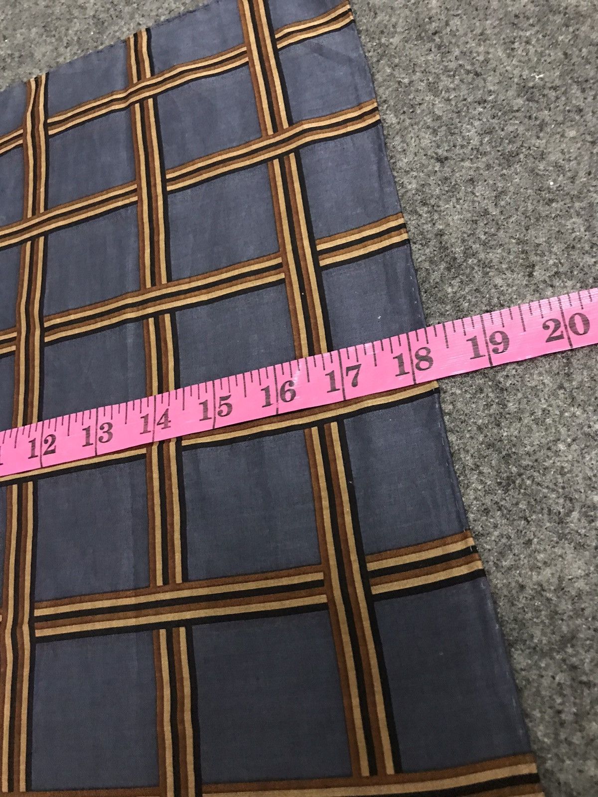 Other Ysl Yves Saint Laurent Pocket Square Plaid Check Scarf Size ONE SIZE - 5 Thumbnail