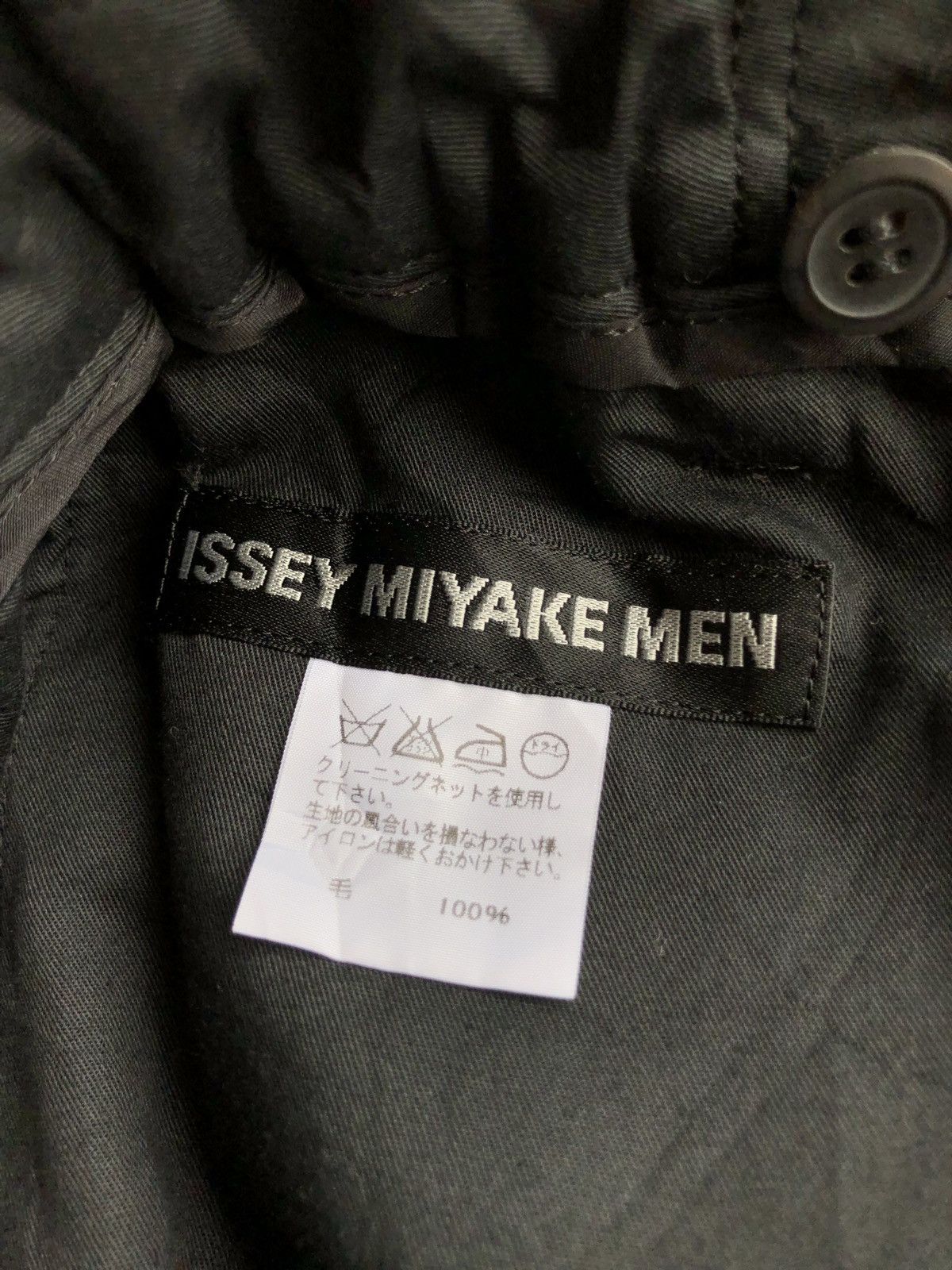 Issey Miyake Issey Miyake Men Pleated Gabardine 🎈Wool Pant Size US 30 / EU 46 - 9 Thumbnail