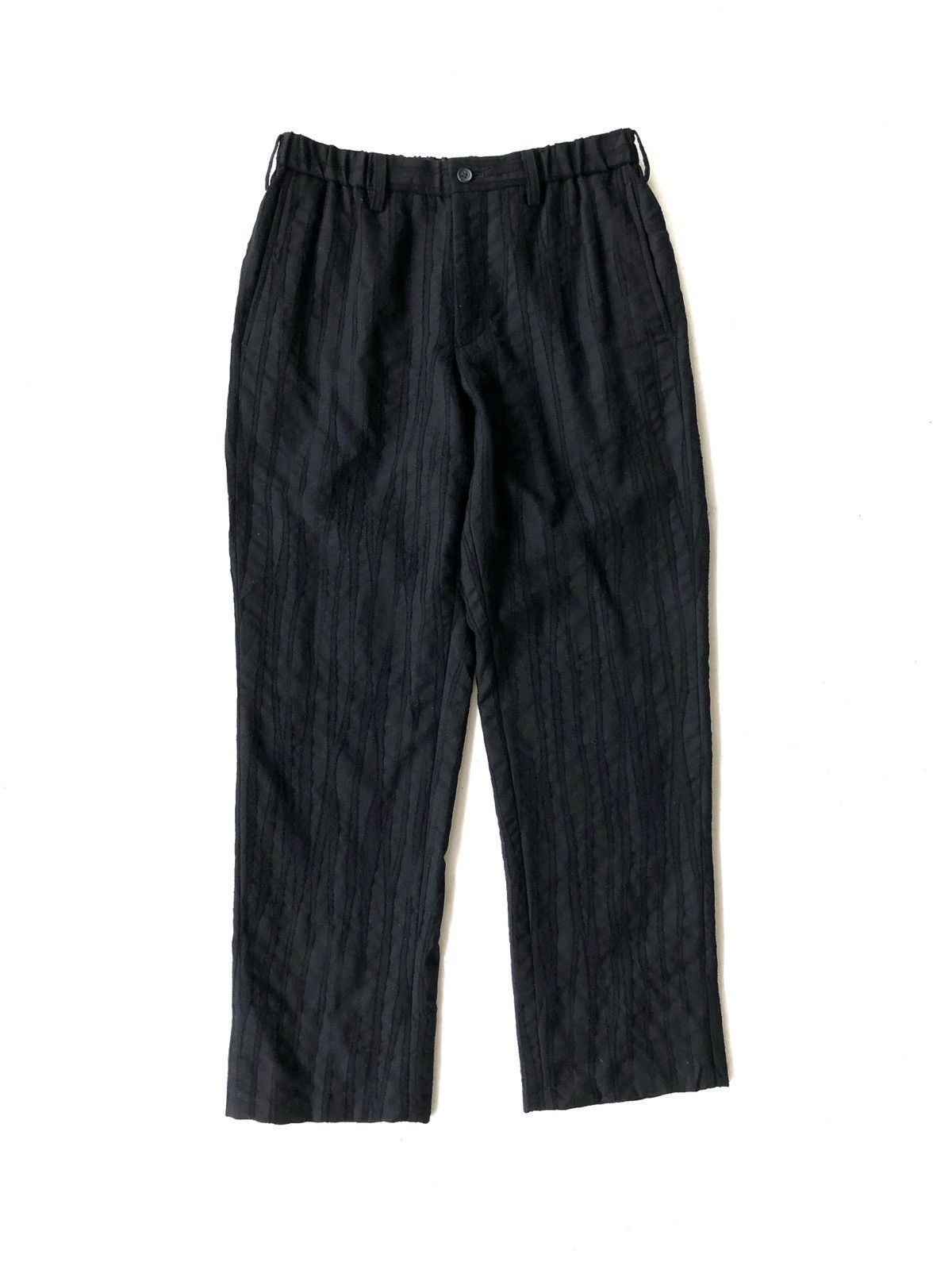 Issey Miyake Issey Miyake Men Pleated Gabardine 🎈Wool Pant Size US 30 / EU 46 - 4 Thumbnail