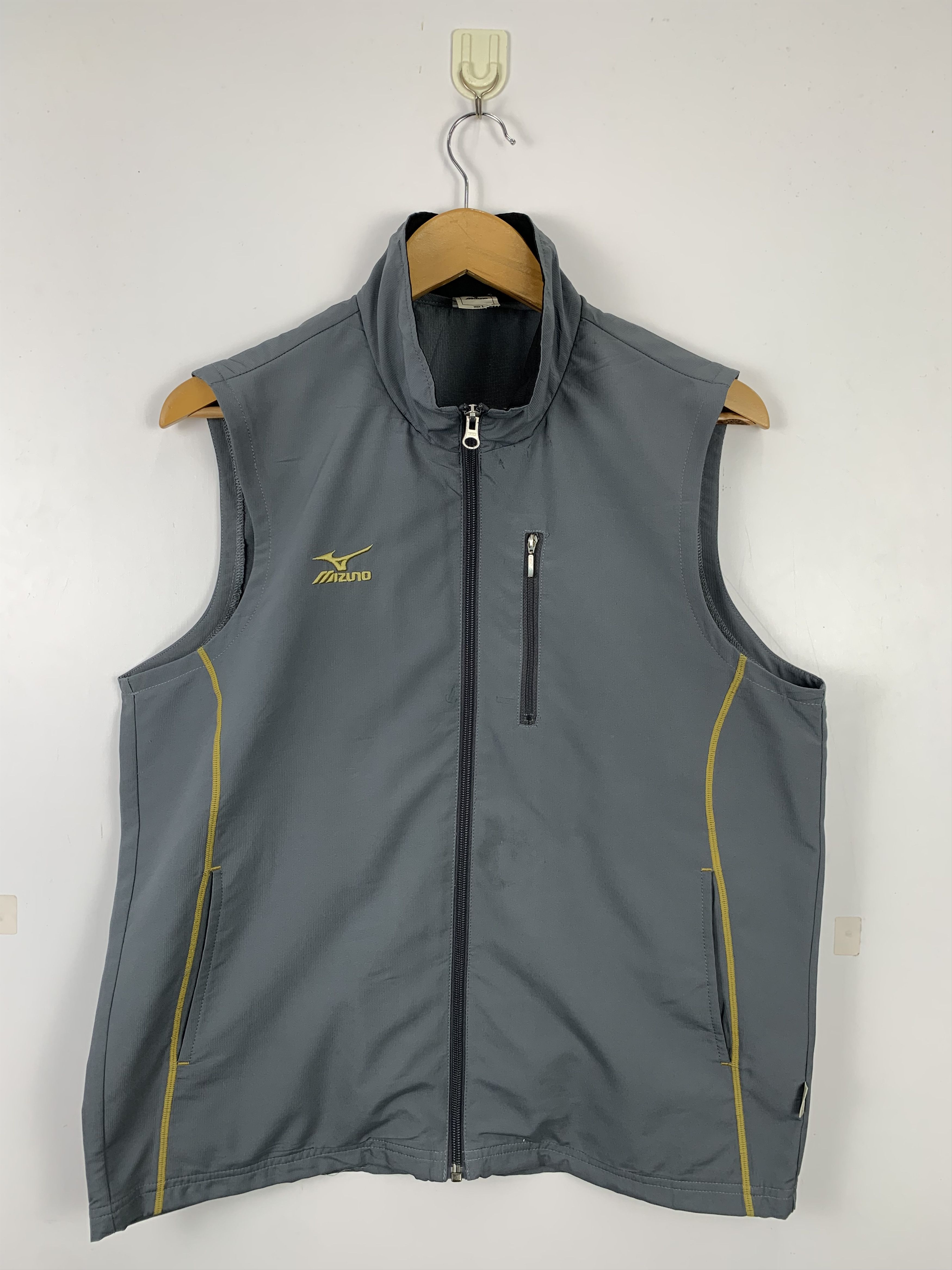 Mizuno Vintage MIZUNO Zip Up Vests V0117 Size US M / EU 48-50 / 2 - 1 Thumbnail