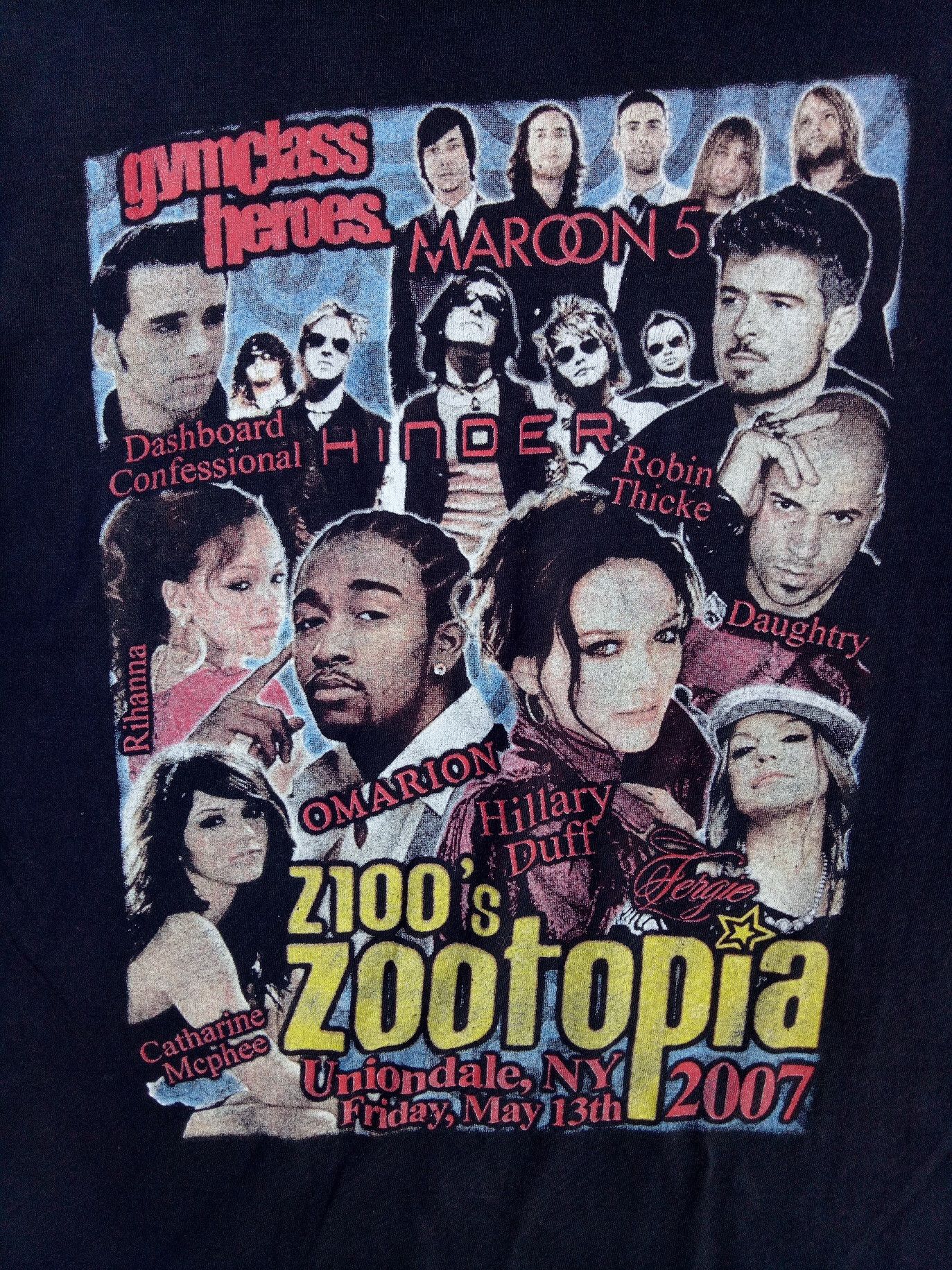 Band Tees VINTAGE ZOOTOPIA concert 2007 New York tee shirt Size US L / EU 52-54 / 3 - 3 Thumbnail