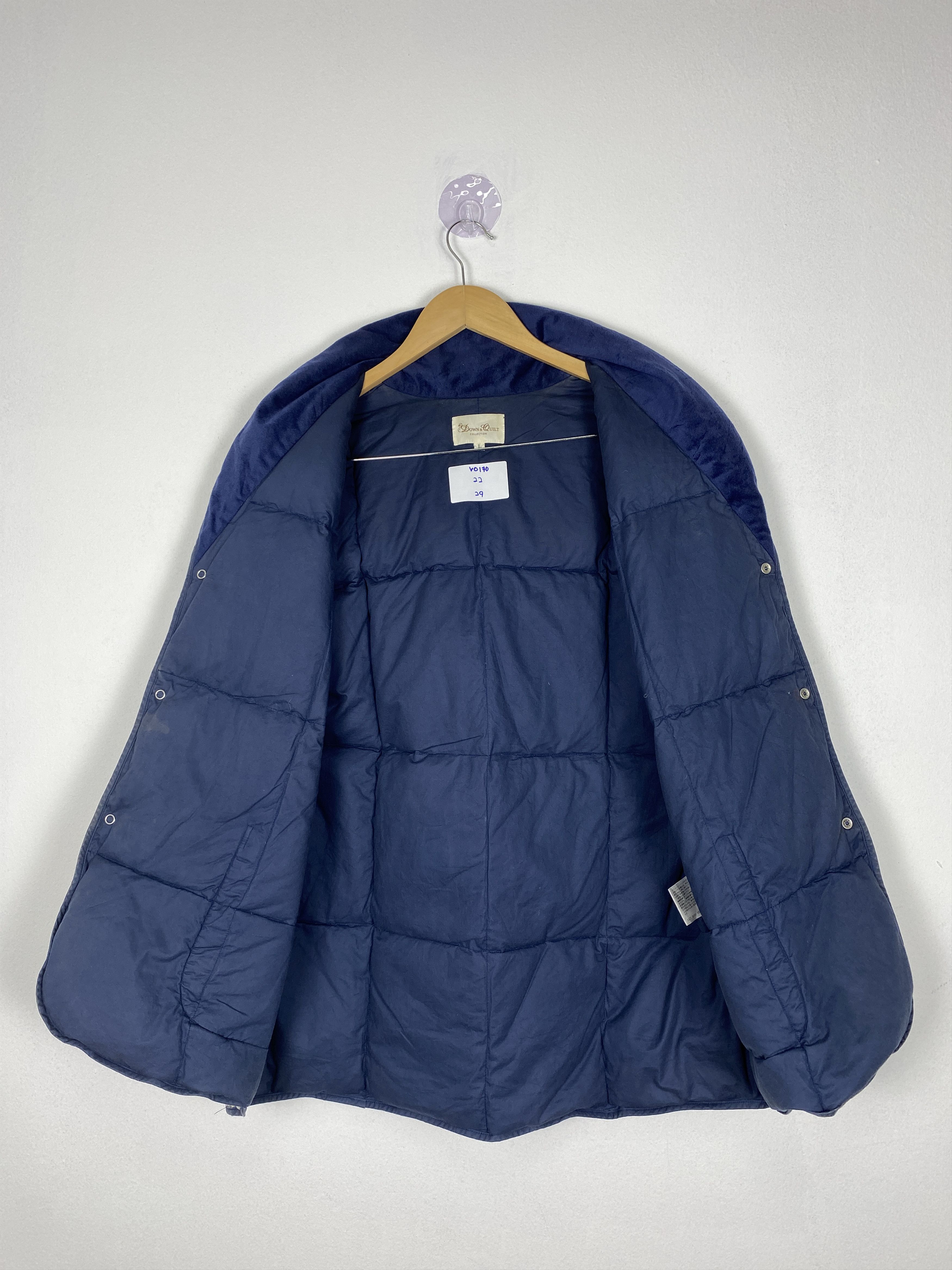 Japanese Brand Vintage Down & Quilt Puffer Half Button Vest Size US S / EU 44-46 / 1 - 6 Thumbnail