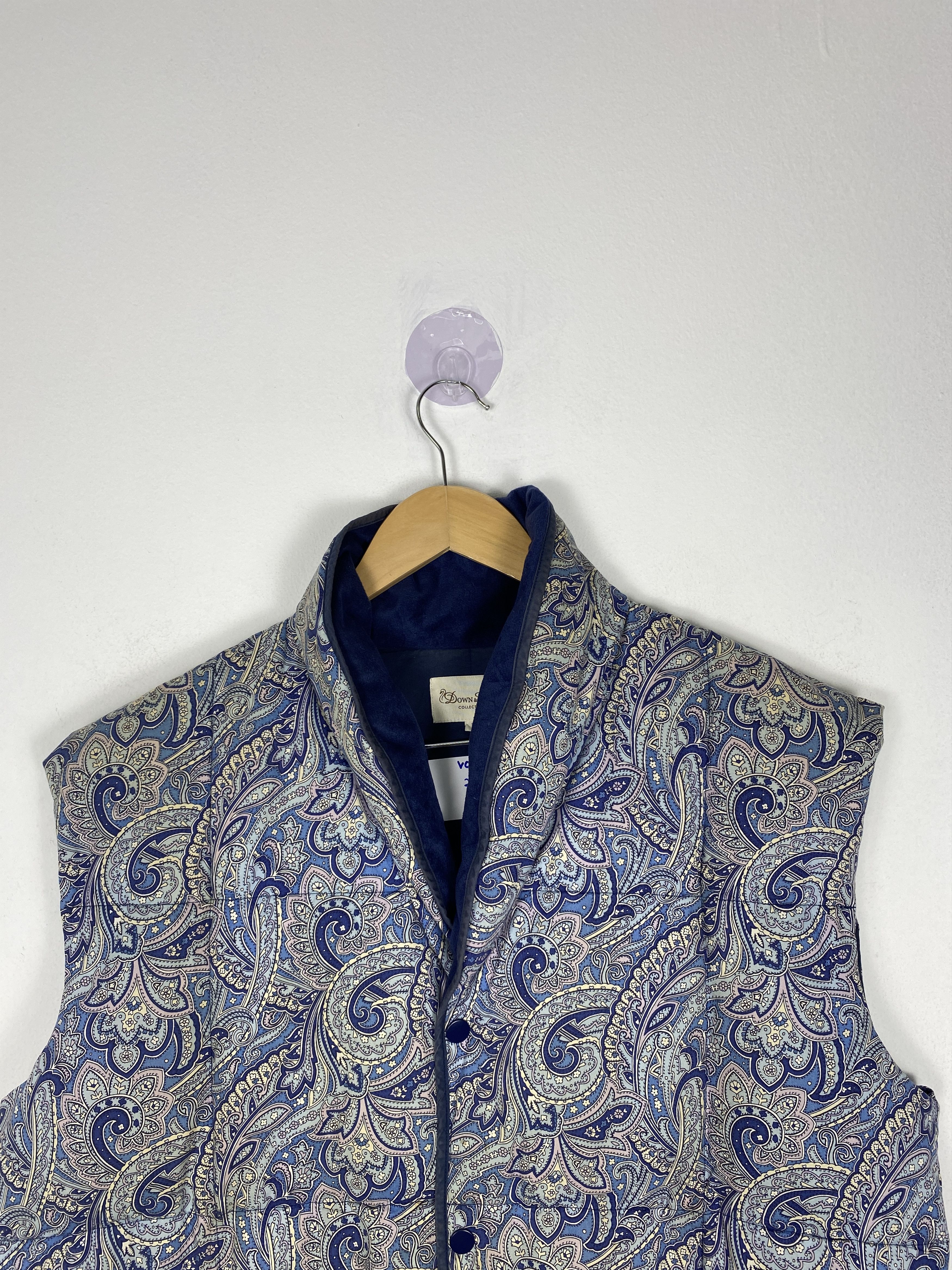 Japanese Brand Vintage Down & Quilt Puffer Half Button Vest Size US S / EU 44-46 / 1 - 2 Thumbnail