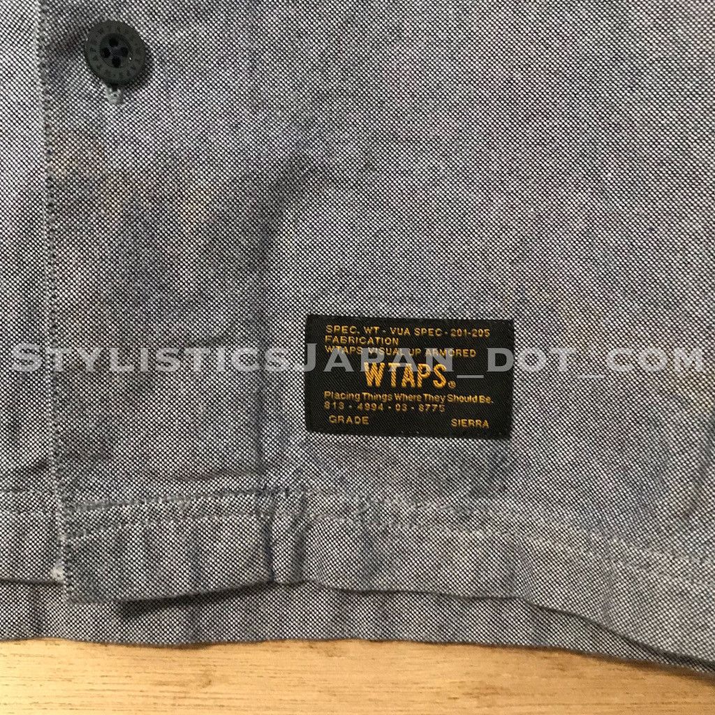 Wtaps WTAPS VATOS SHIRT S/S BLUE S Size US S / EU 44-46 / 1 - 5 Thumbnail