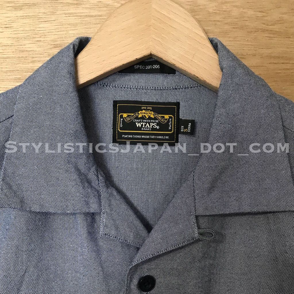Wtaps WTAPS VATOS SHIRT S/S BLUE S Size US S / EU 44-46 / 1 - 2 Thumbnail