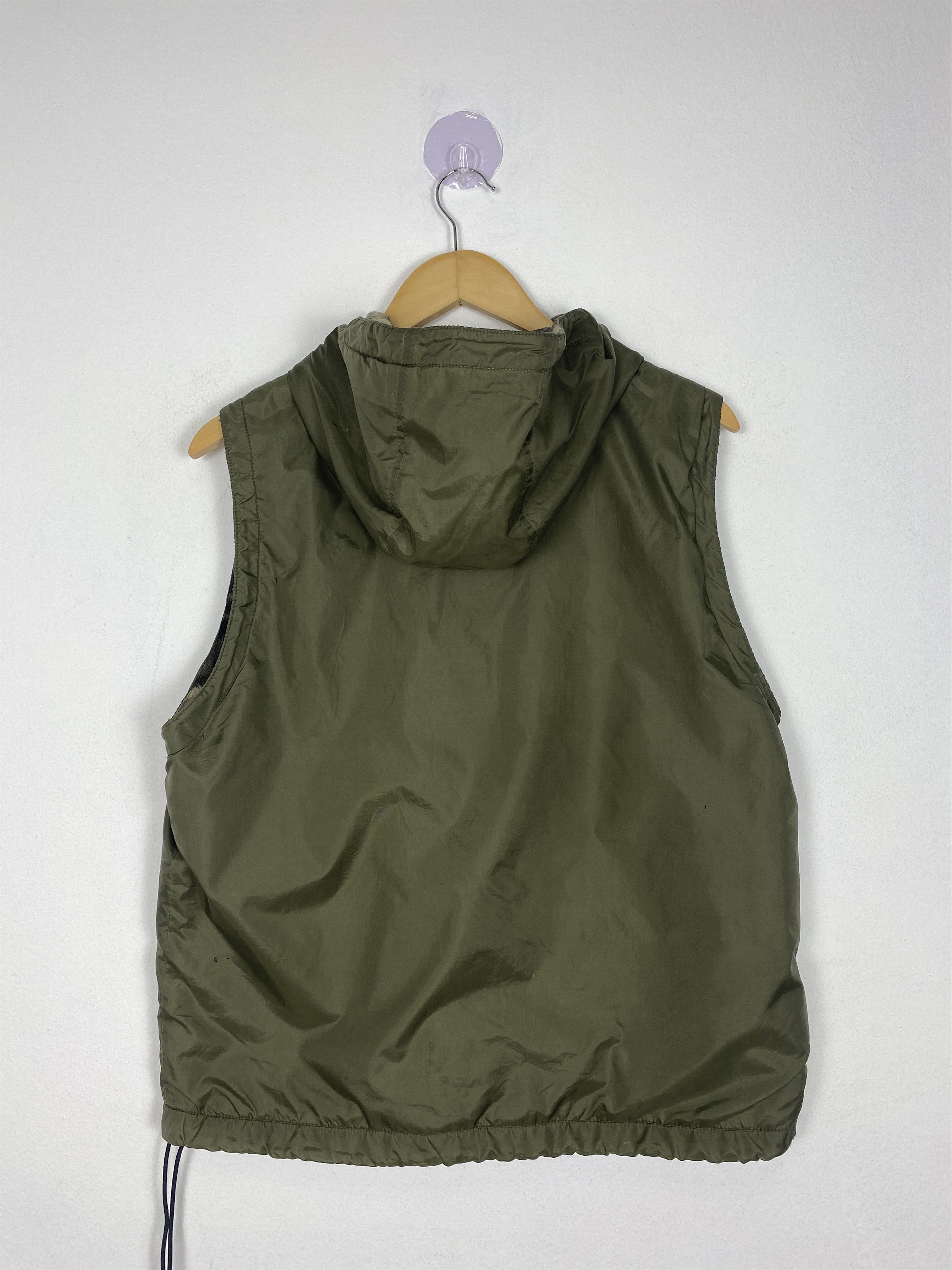Japanese Brand Vintage Shoot One Fleece Lining Hoodie Vest Size US S / EU 44-46 / 1 - 9 Thumbnail