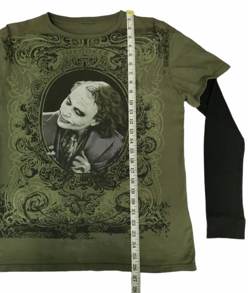 DC Comics Vintage Dark Knight Batman Heath Ledger Joker Long Sleeve Size US M / EU 48-50 / 2 - 5 Thumbnail