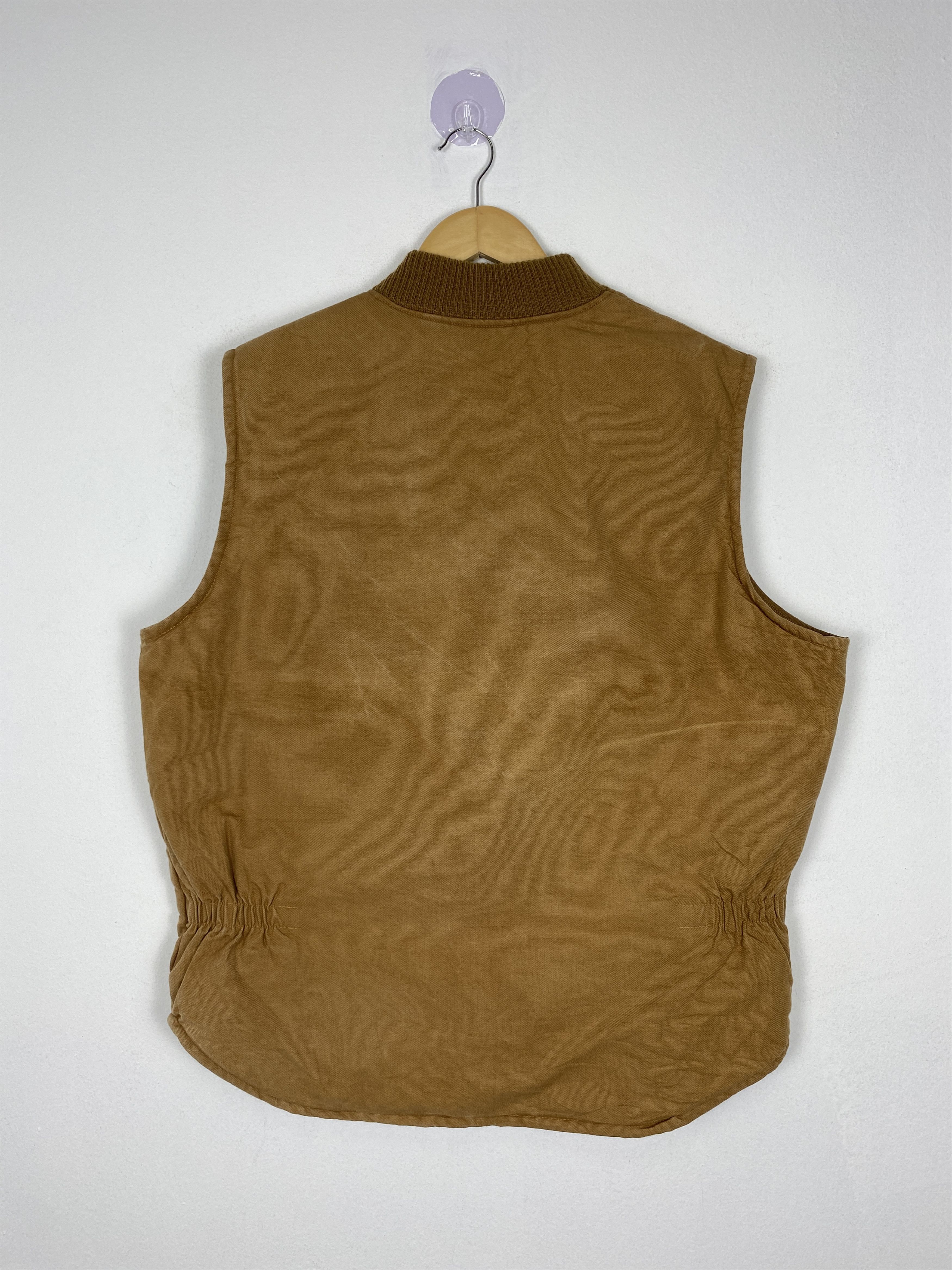 Caterpillar Vintage Caterpillar Quilted Lining Zip Up Vest Size US M / EU 48-50 / 2 - 7 Thumbnail